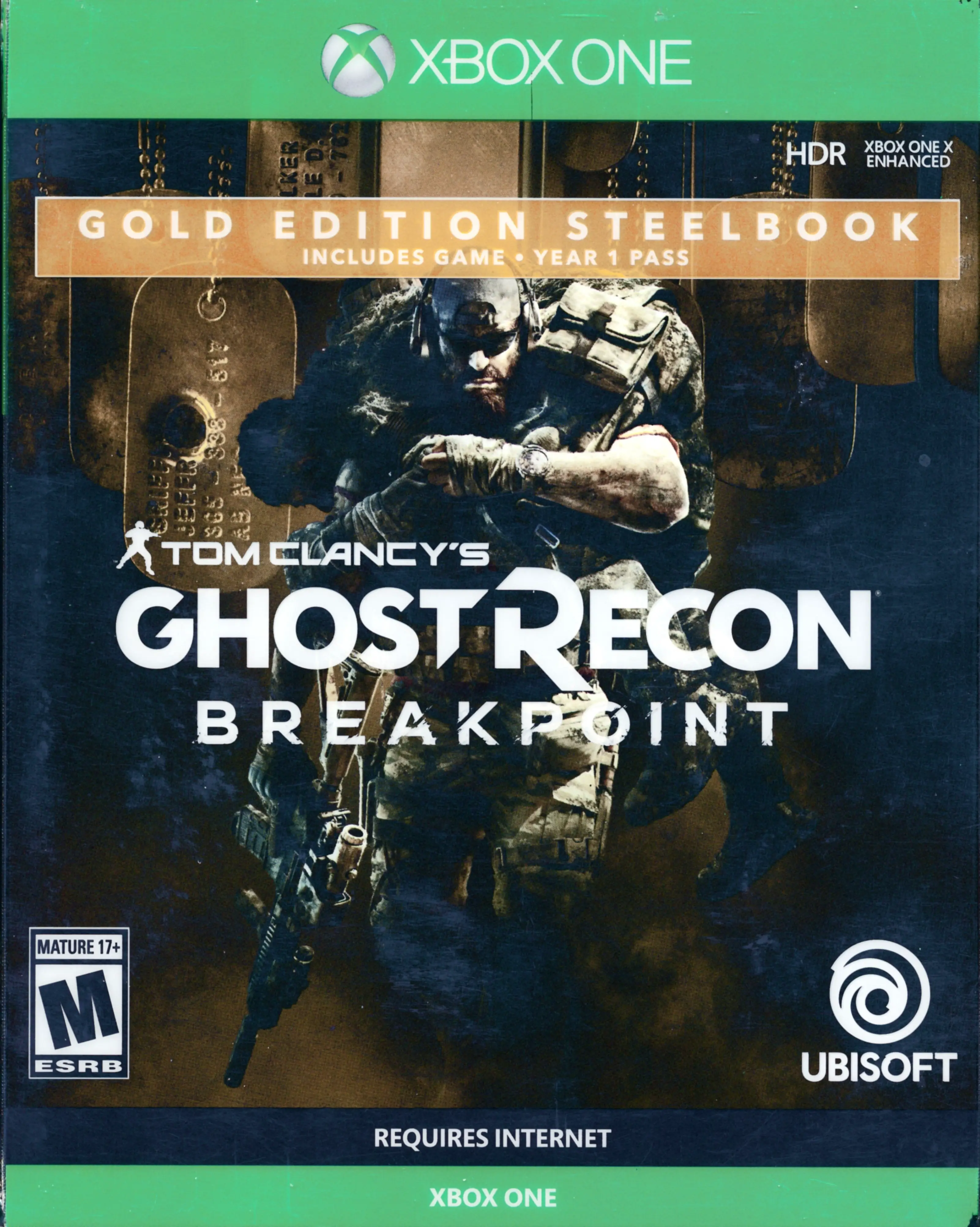 Capa de Tom Clancy's Ghost Recon: Breakpoint [Gold Edition Steelbook]