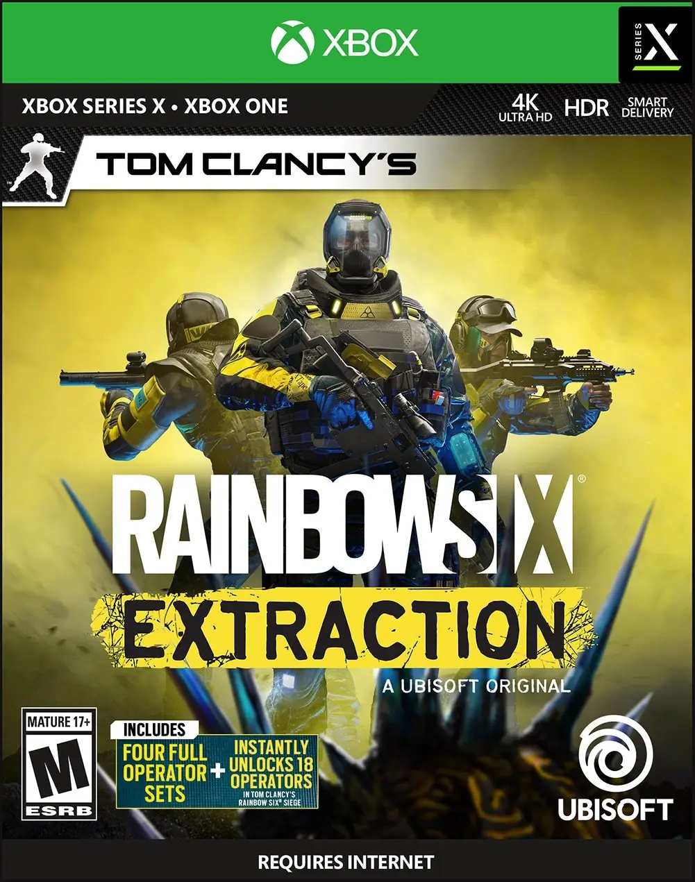 Capa de Tom Clancy's Rainbow Six Extraction