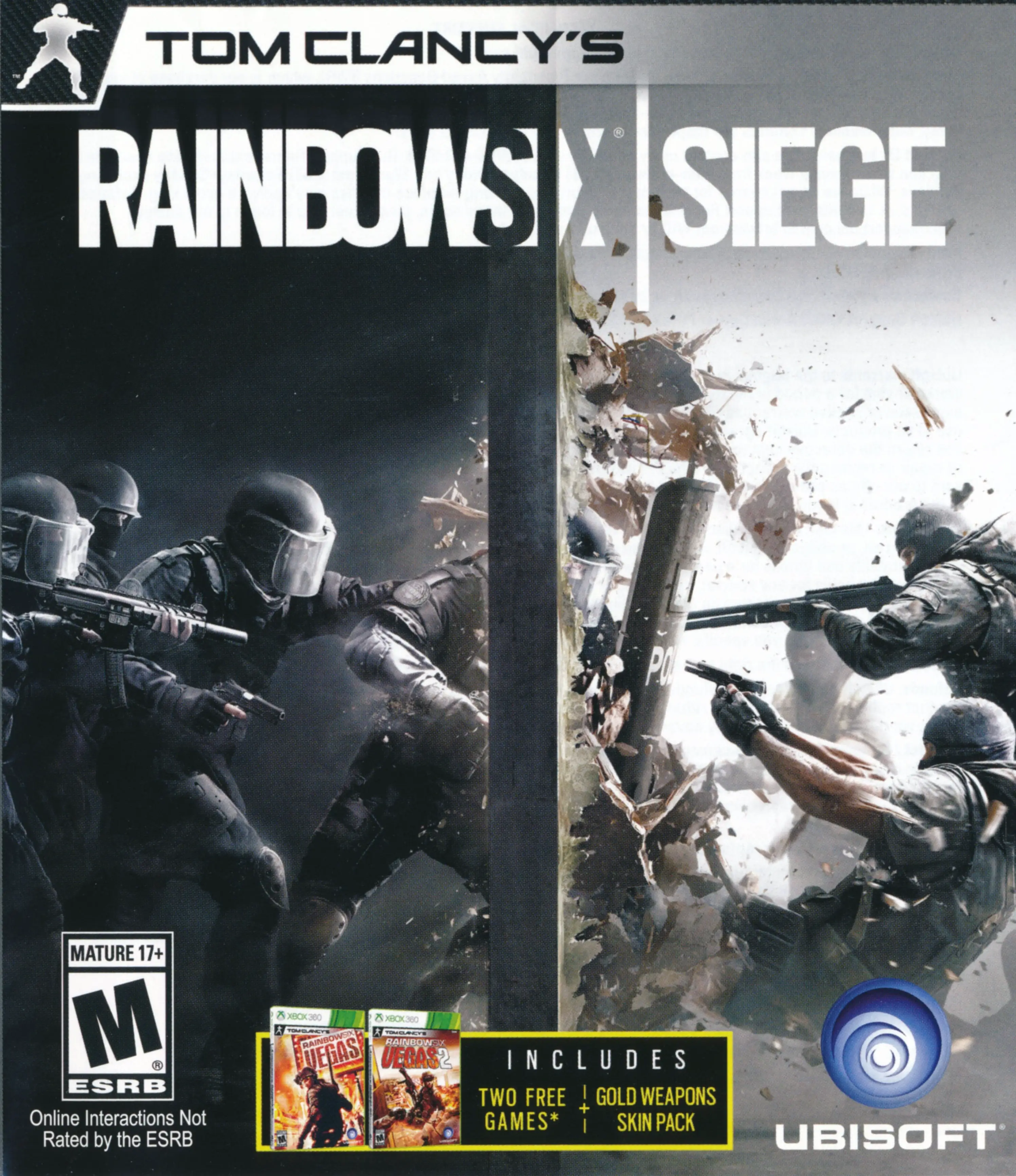 Capa de Tom Clancy's Rainbow Six Siege [Includes Two Bonus Games]