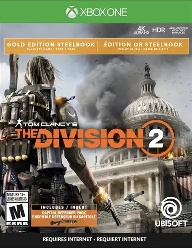 Capa de Tom Clancy's The Division 2 [Gold Edition Steelbook]