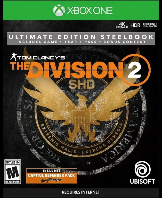 Capa de Tom Clancy's The Division 2 [Ultimate Edition Steelbook]