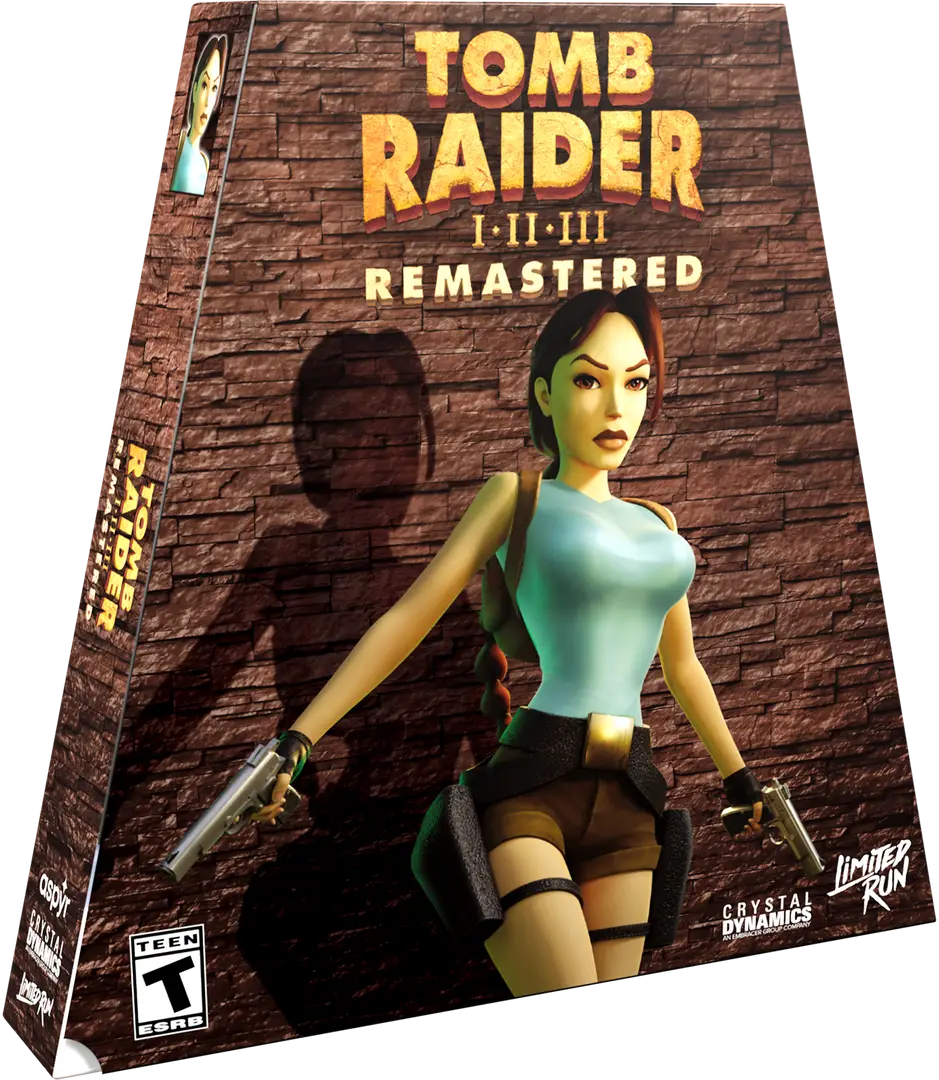 Capa de Tomb Raider I-III Remastered [Tomb Raider I Box - Convention Exclusive]