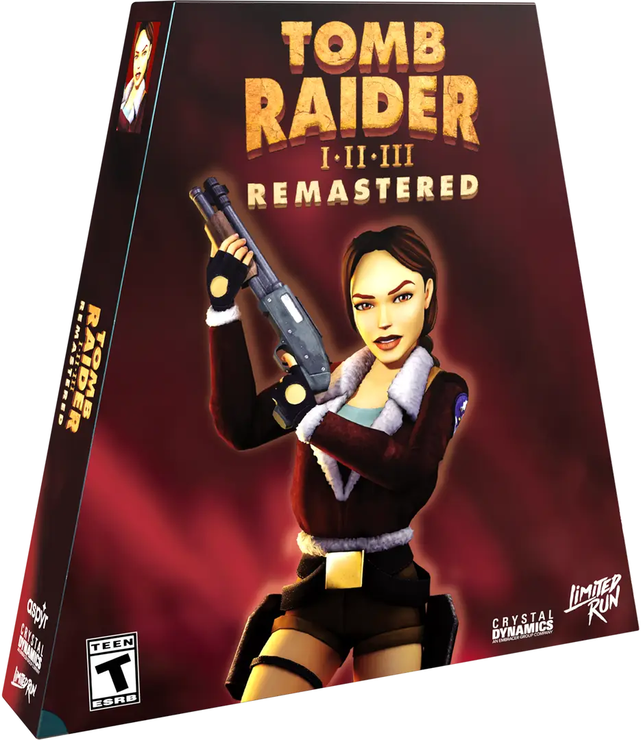 Capa de Tomb Raider I-III Remastered [Tomb Raider II Box - Convention Exclusive]