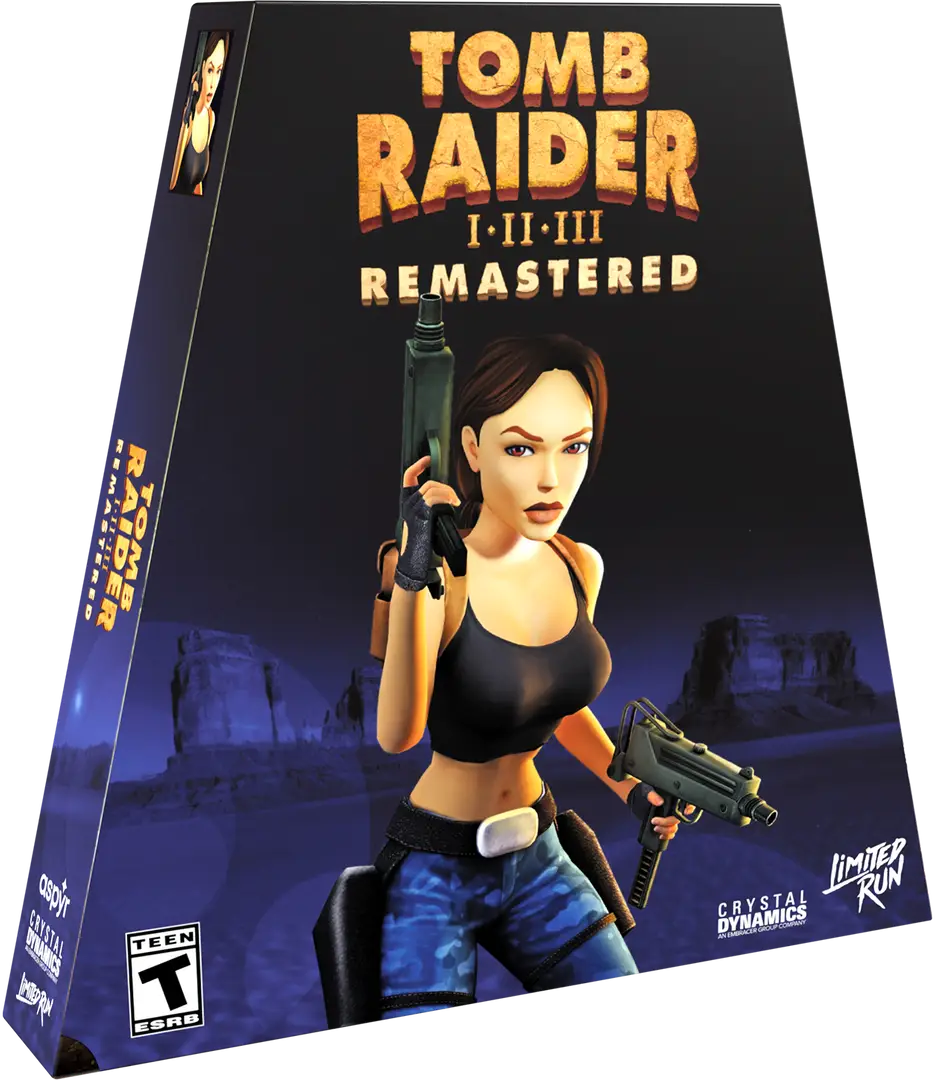 Capa de Tomb Raider I-III Remastered [Tomb Raider IIl Convention Exclusive]