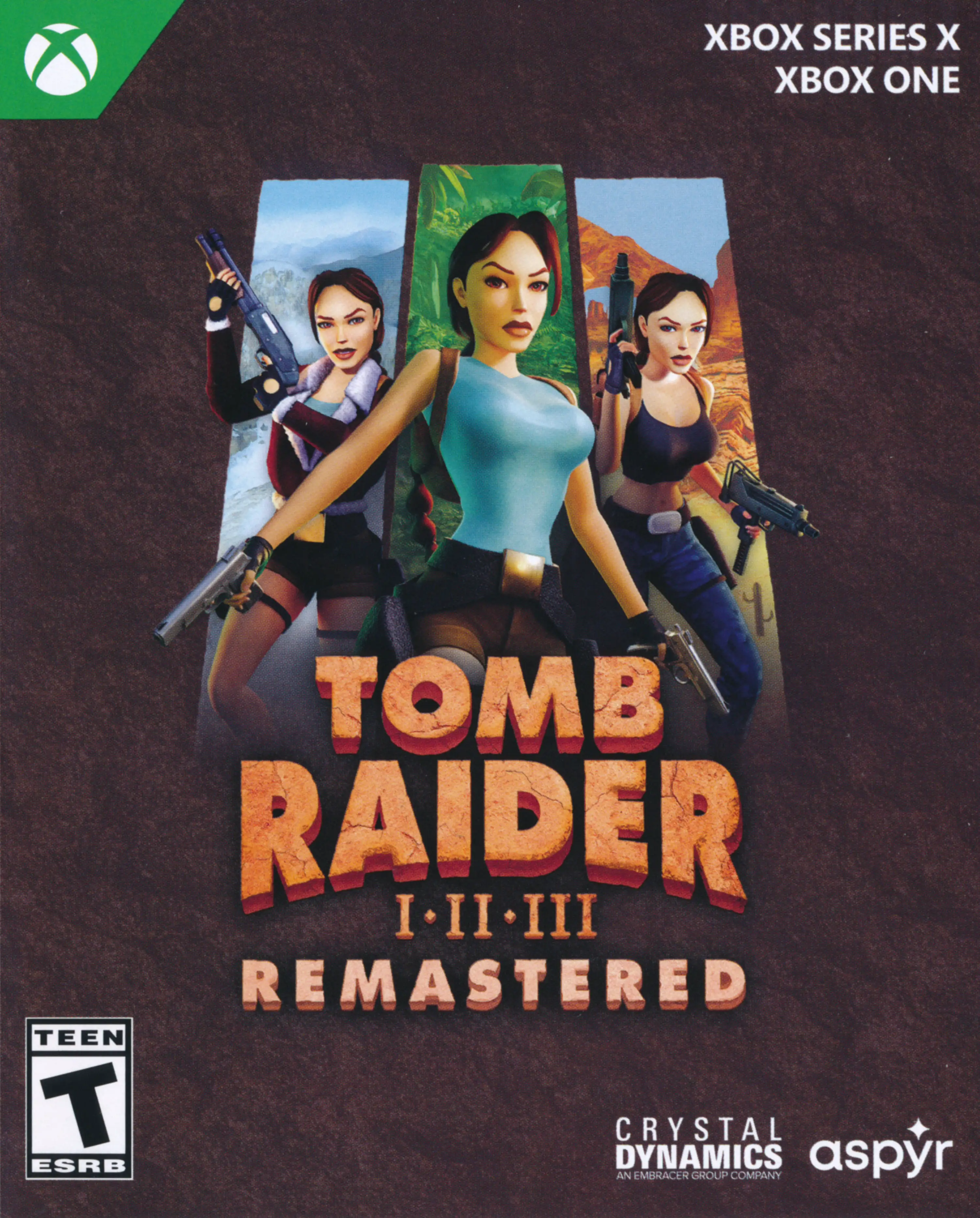 Capa de Tomb Raider I-III Remastered
