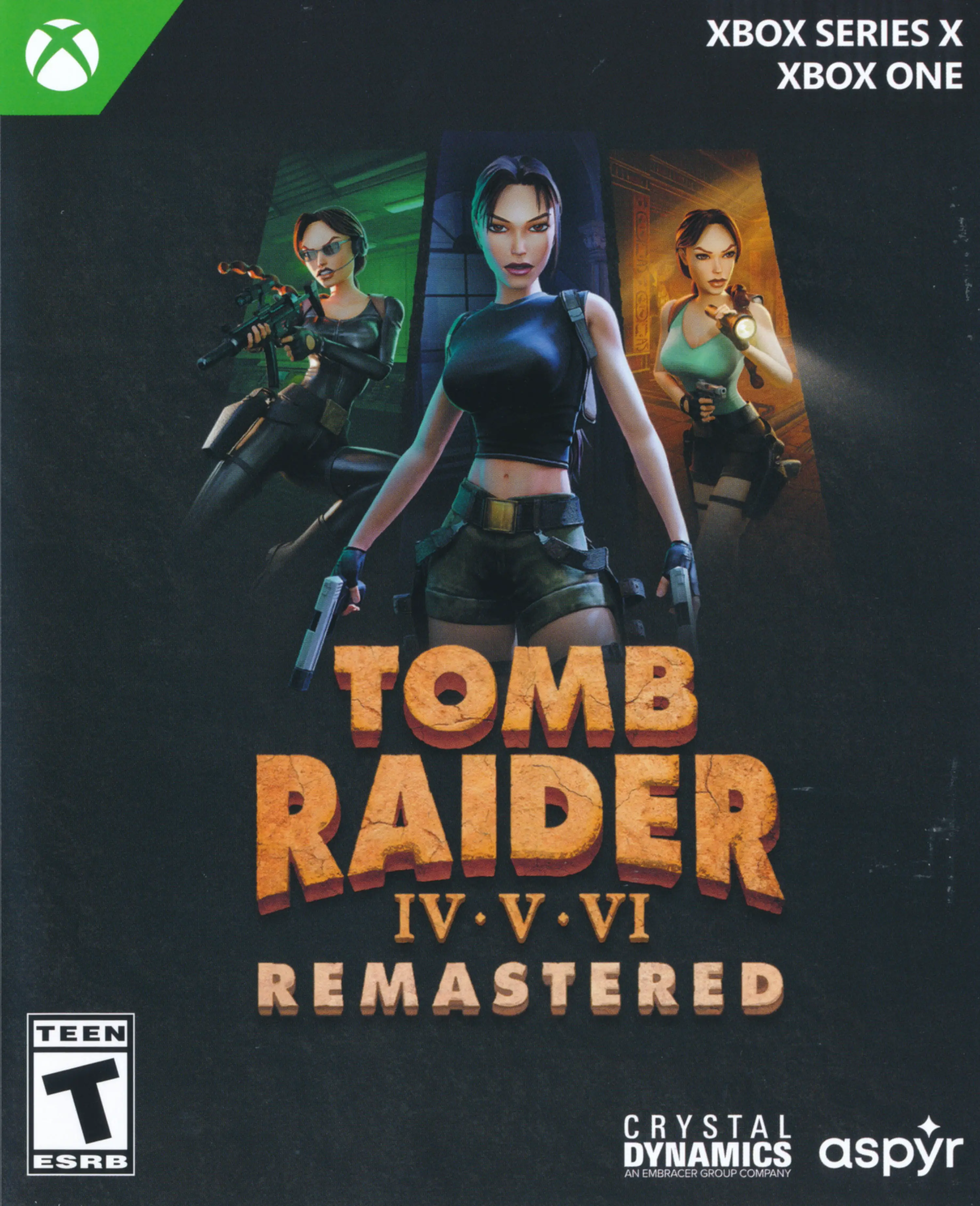 Capa de Tomb Raider IV-VI Remastered