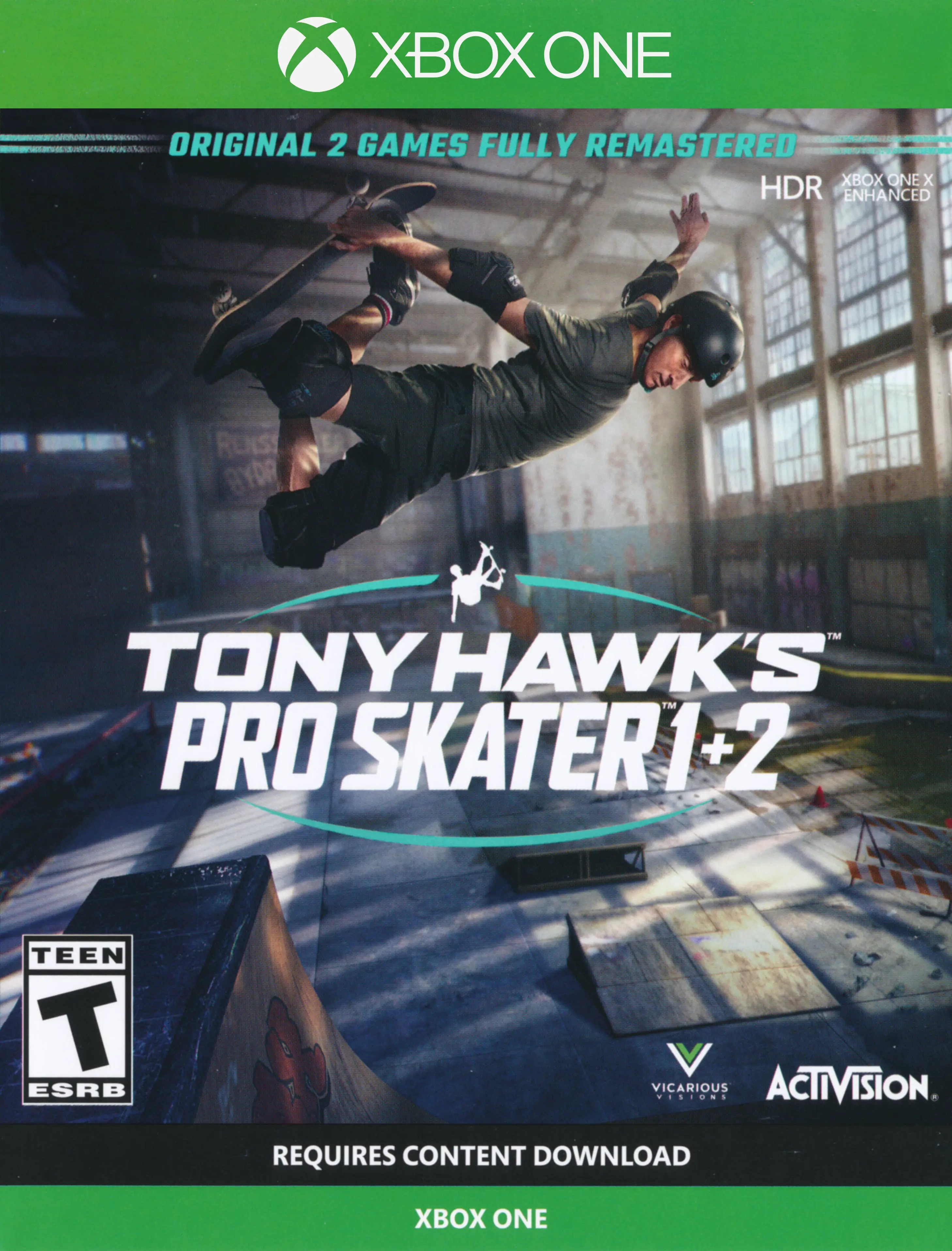Capa de Tony Hawk's Pro Skater 1 + 2