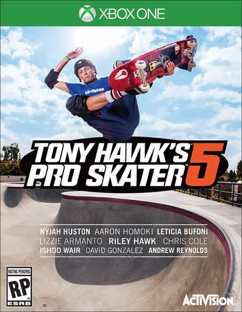 Capa de Tony Hawk's Pro Skater 5