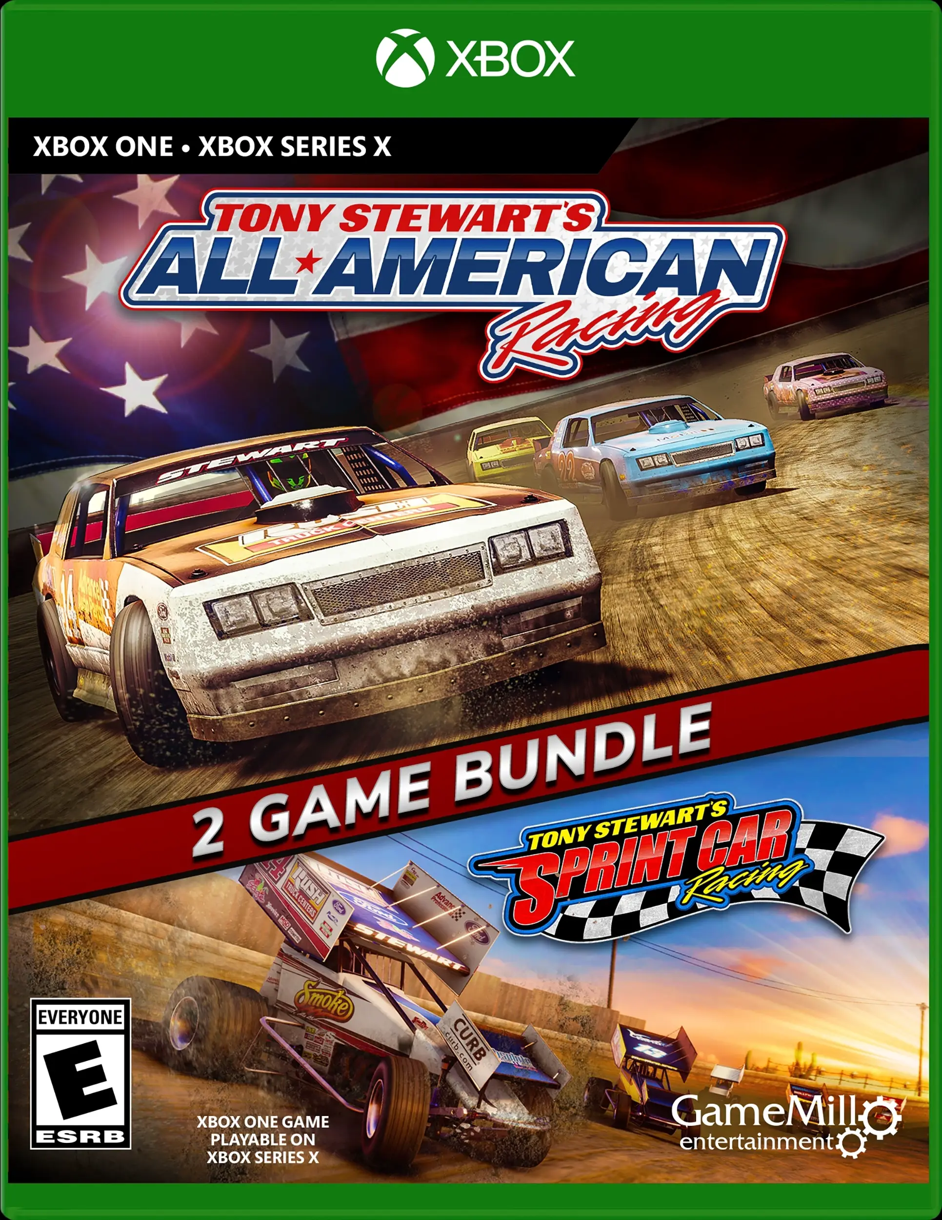 Capa de Tony Stewart's All American Racing and Tony Stewart's Sprint Car Racing