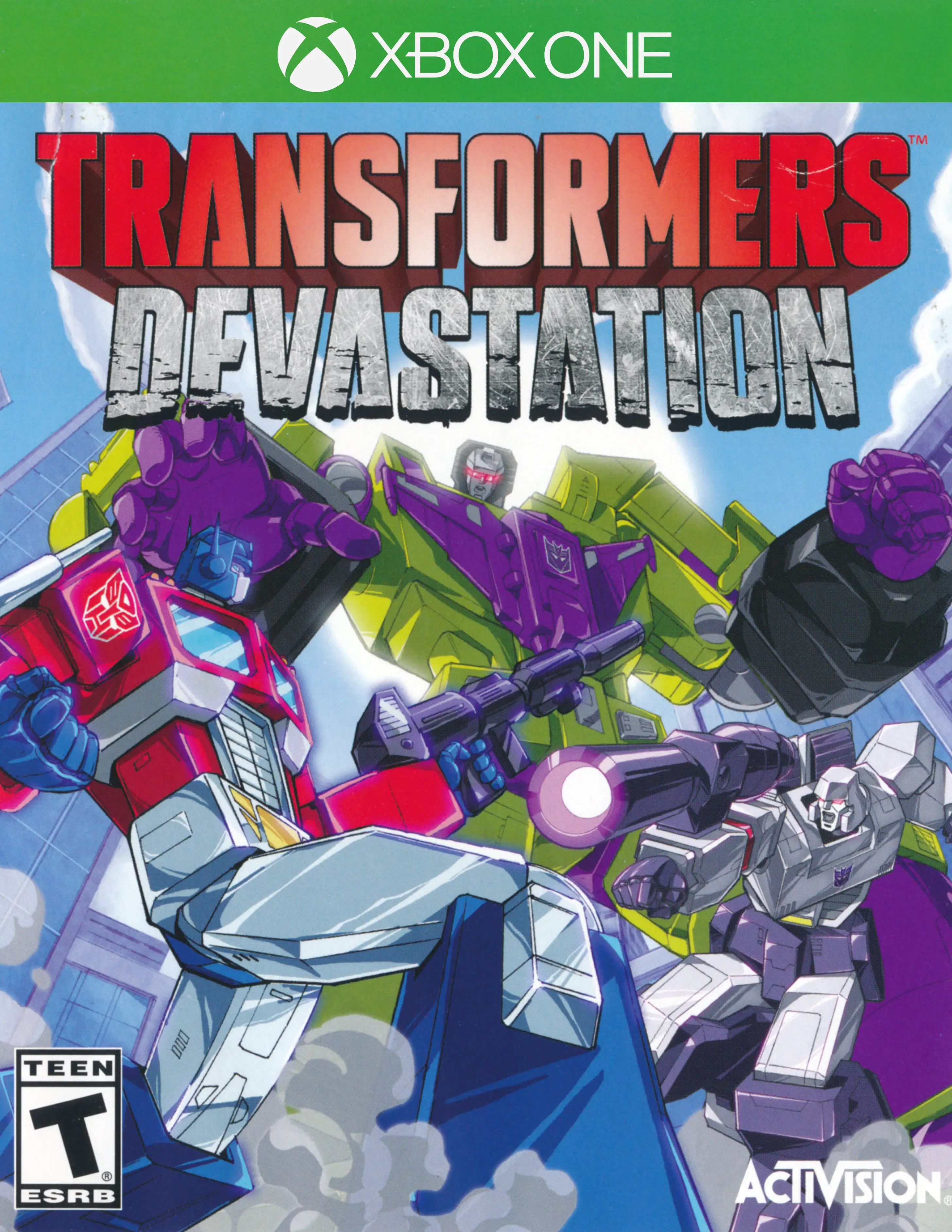 Capa de Transformers: Devastation