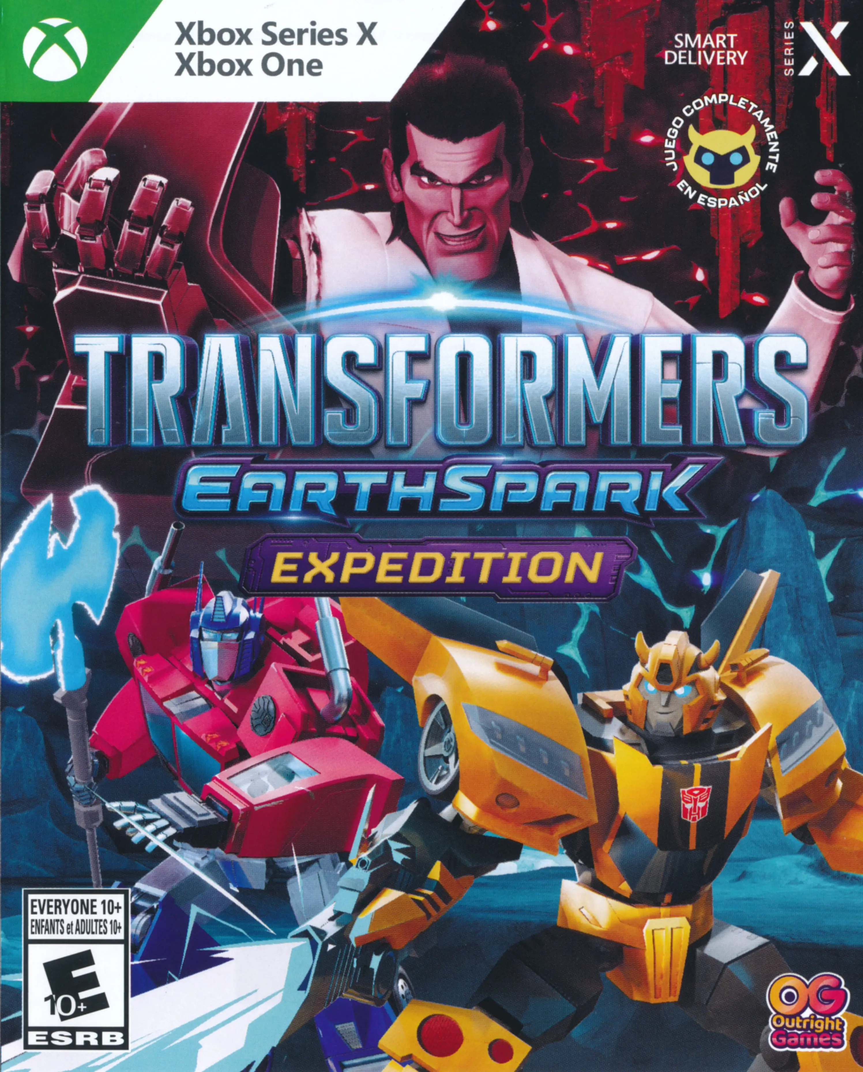 Capa de Transformers Earthspark: Expedition