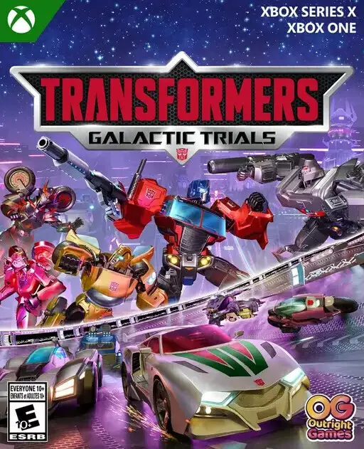 Capa de Transformers: Galactic Trials