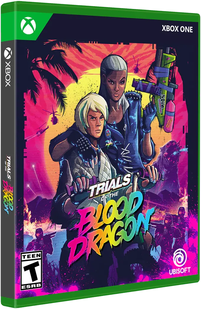 Capa de Trials Of The Blood Dragon