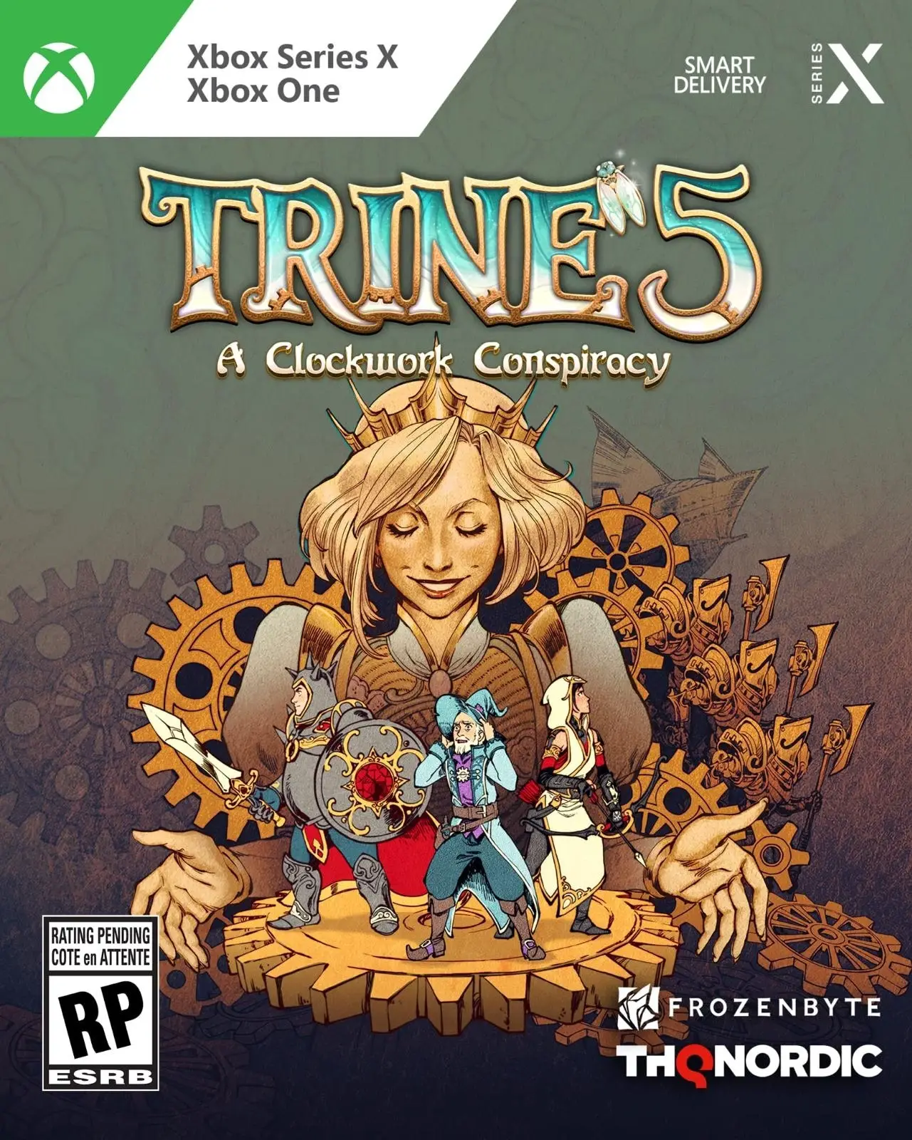 Capa de Trine 5: A Clockwork Conspiracy