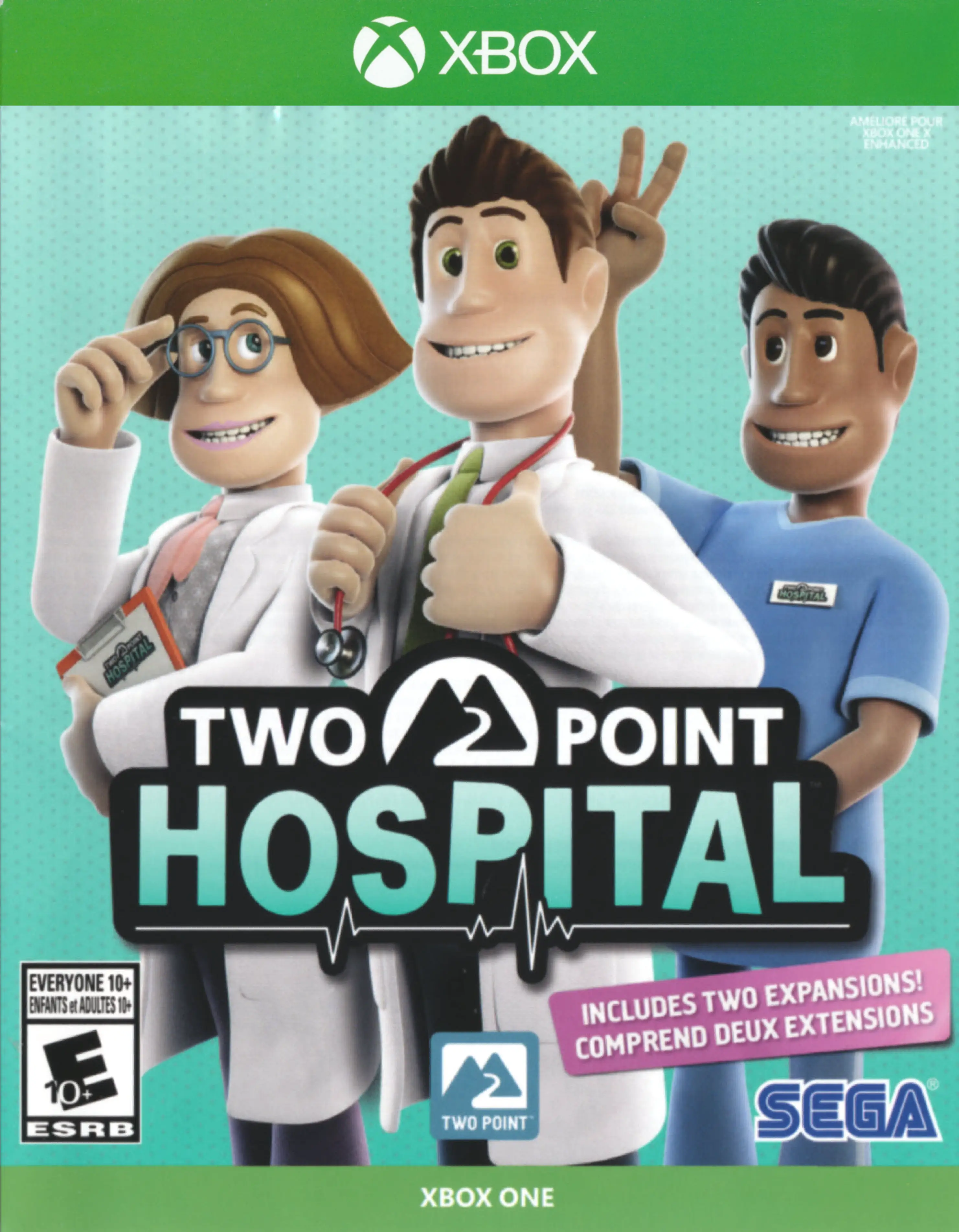 Capa de Two Point Hospital