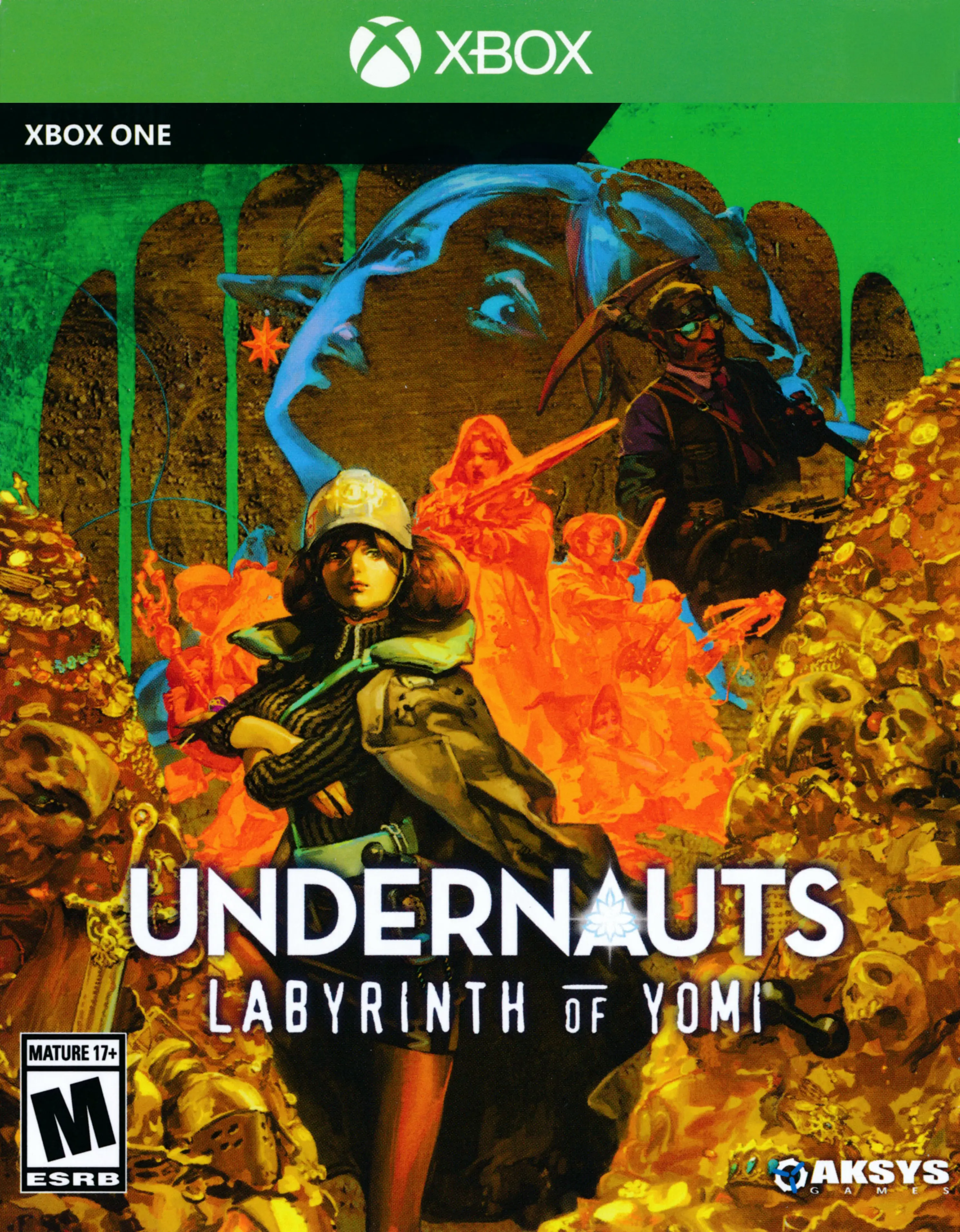 Capa de Undernauts: Labyrinth of Yomi