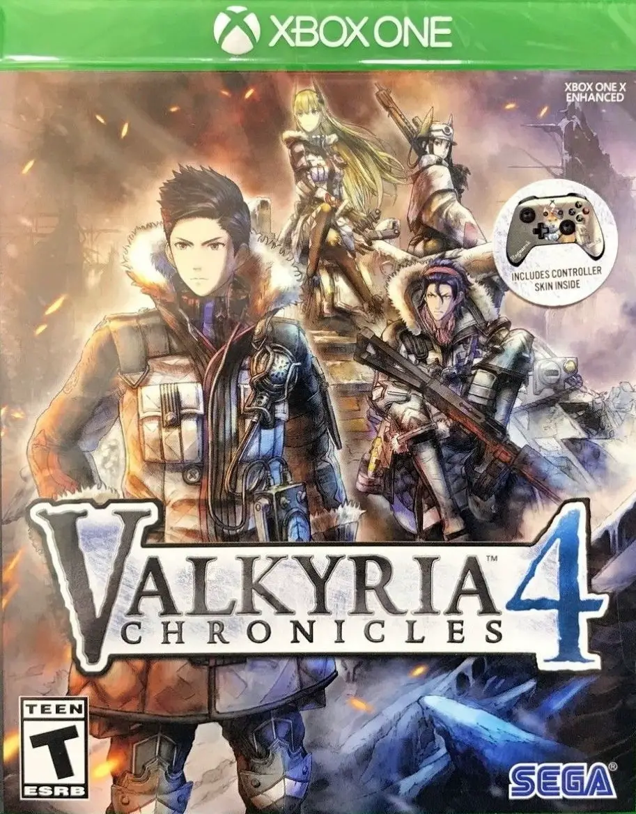 Capa de Valkyria Chronicles 4