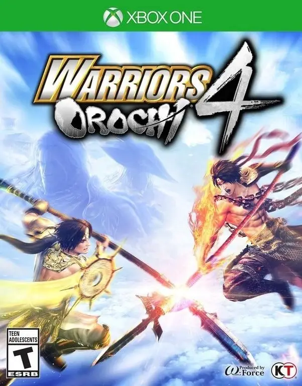 Capa de Warriors Orochi 4