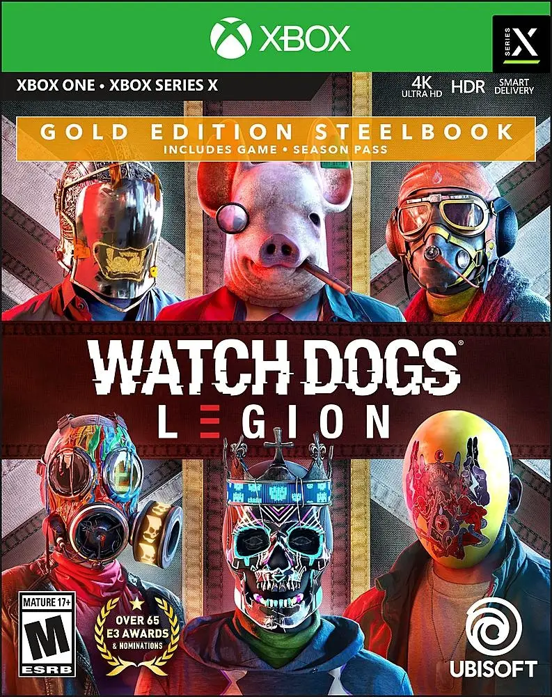 Capa de Watch Dogs: Legion [Gold Steelbook Edition]