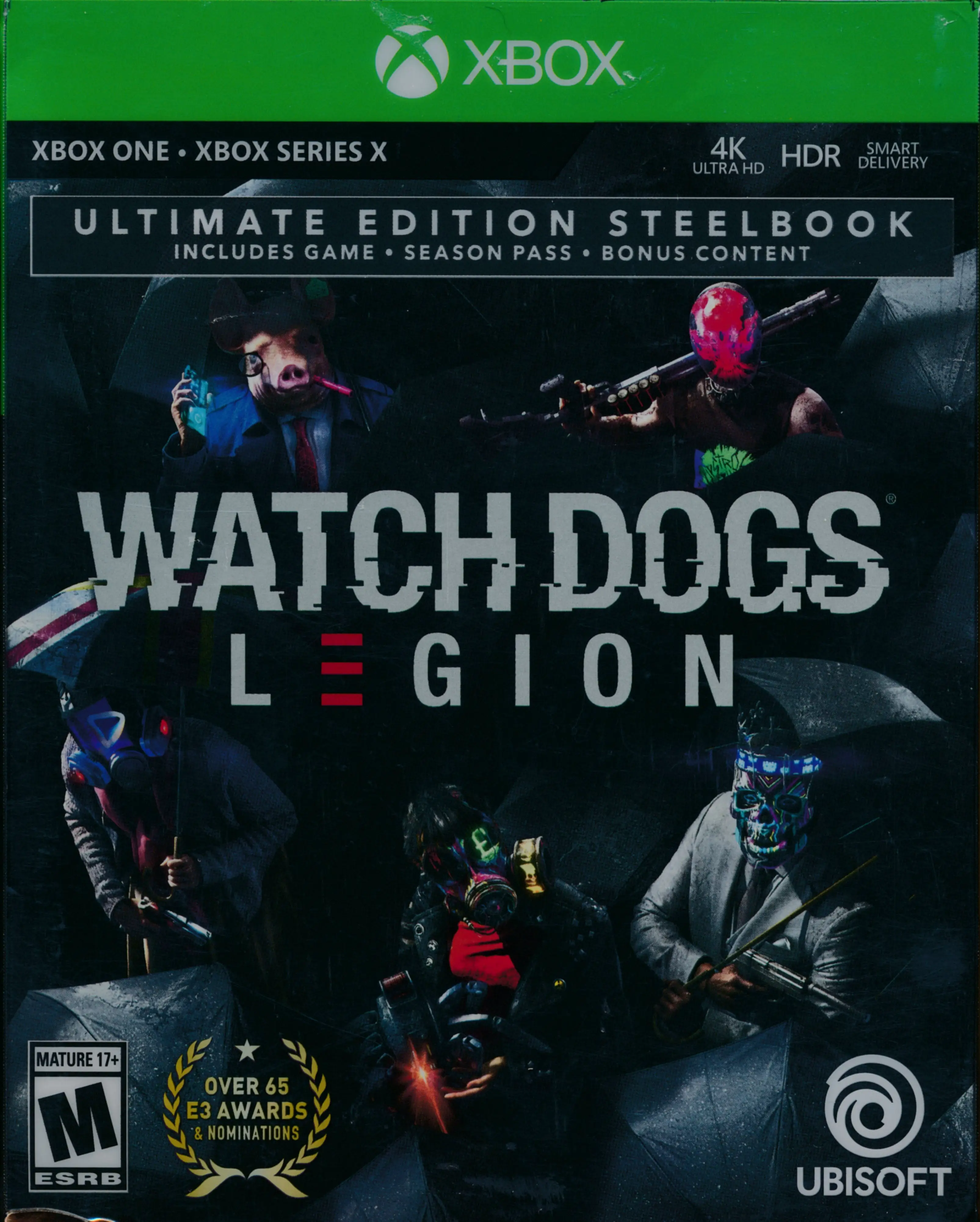 Capa de Watch Dogs: Legion [Ultimate Edition Steelbook]