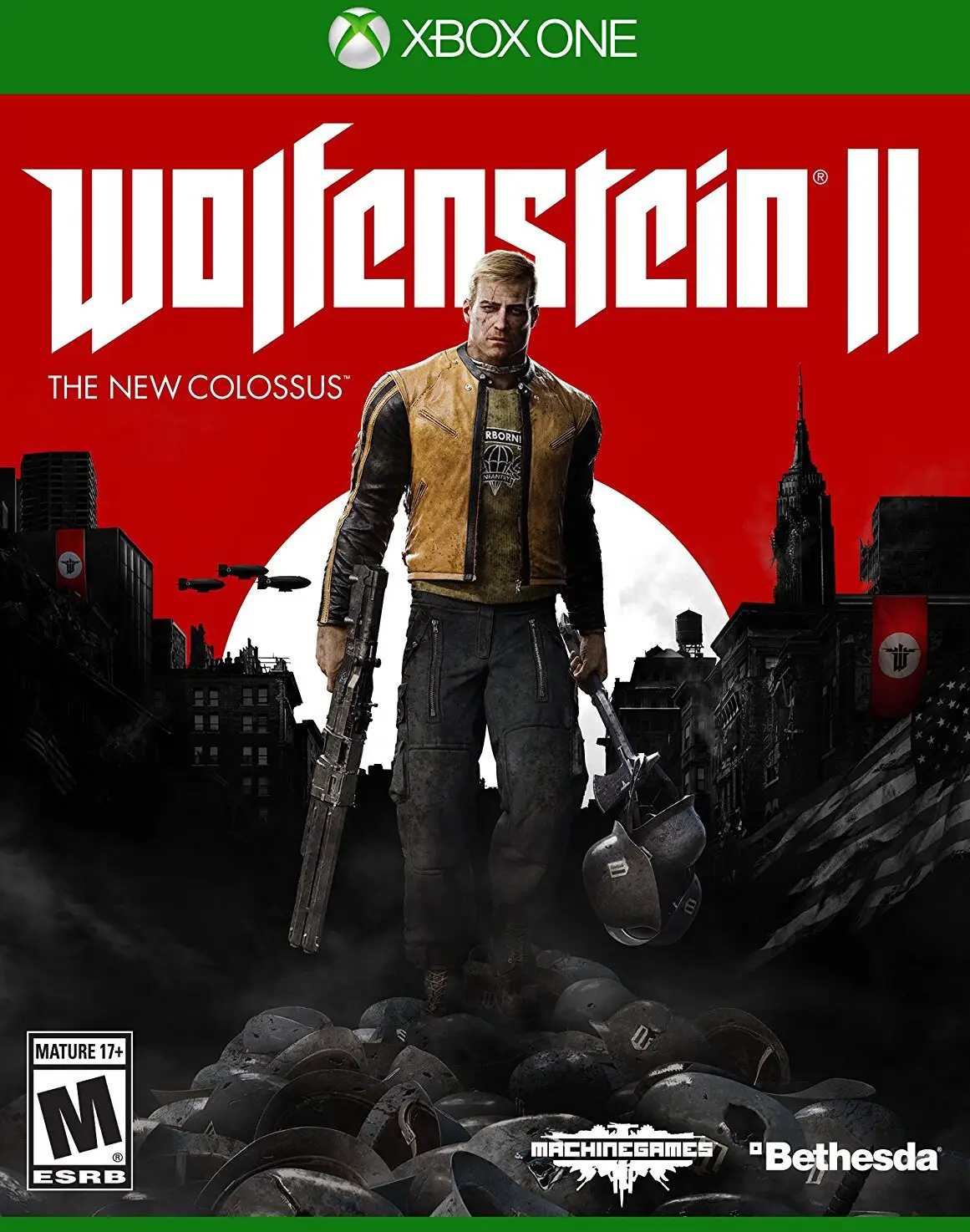 Capa de Wolfenstein II: The New Colossus