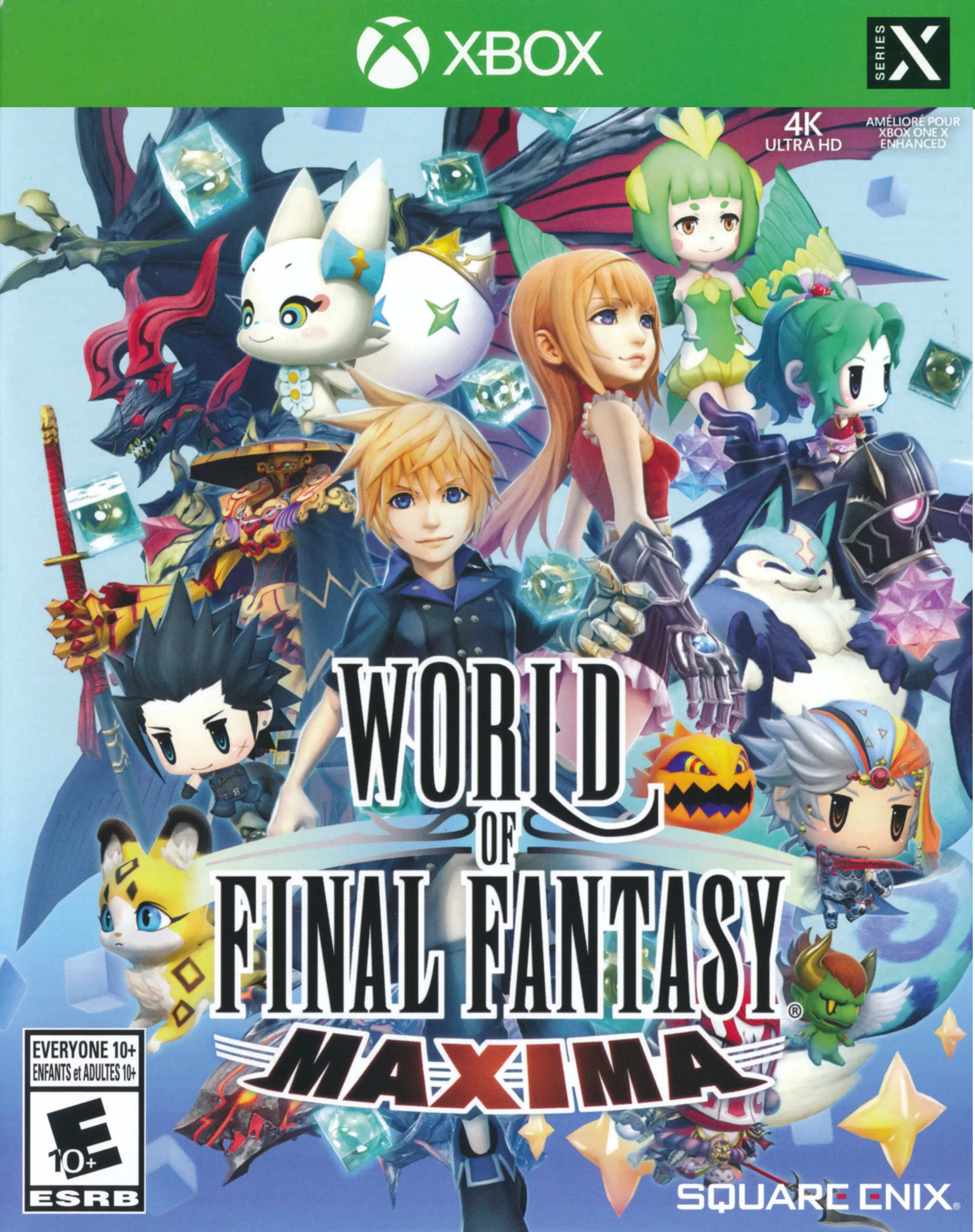 Capa de World of Final Fantasy Maxima