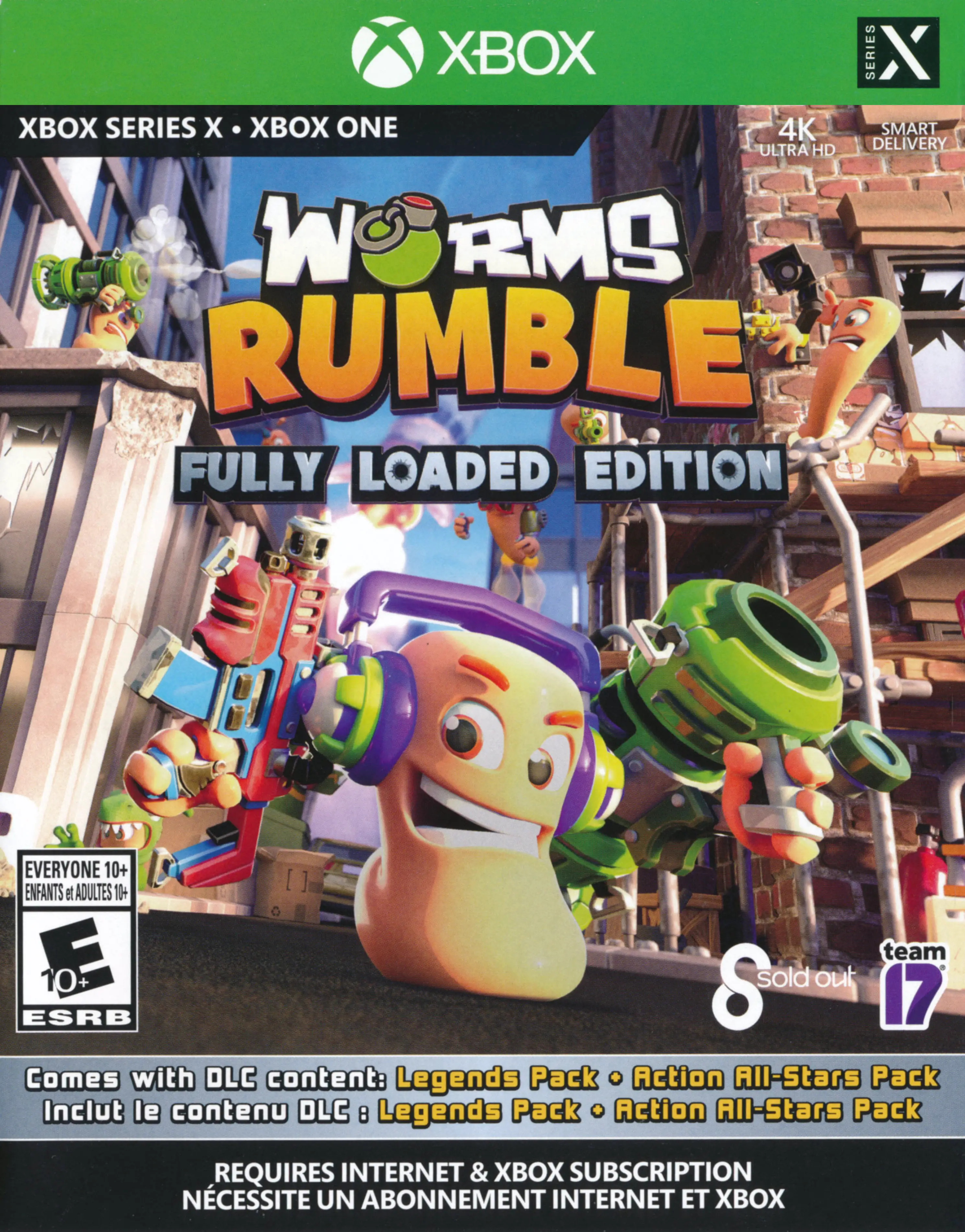 Capa de Worms Rumble [Fully Loaded Edition]