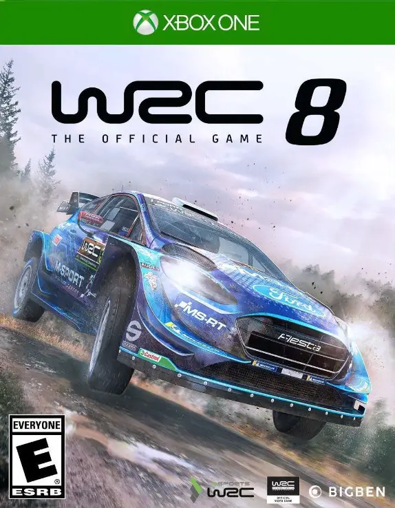 Capa de WRC 8 FIA World Rally Championship