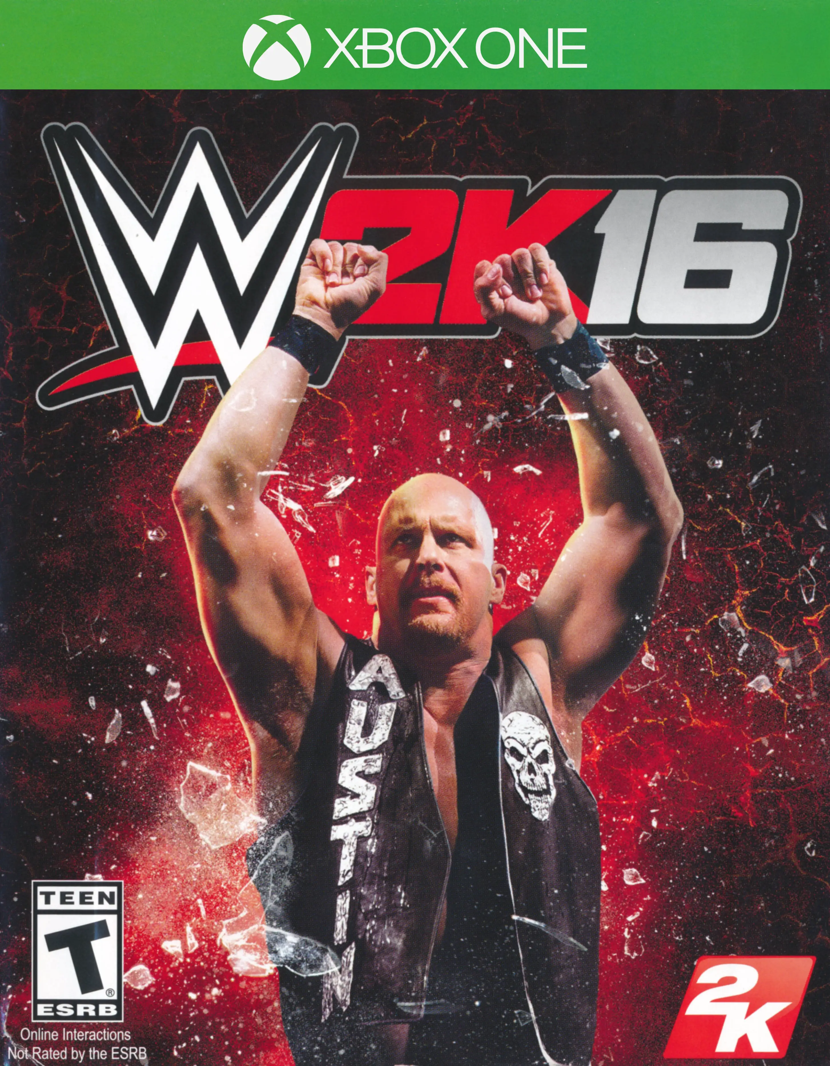 Capa de WWE 2K16