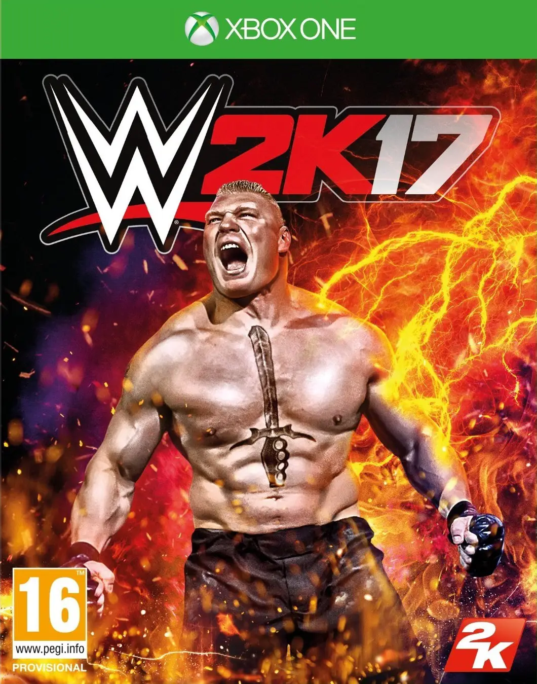 Capa de WWE 2K17