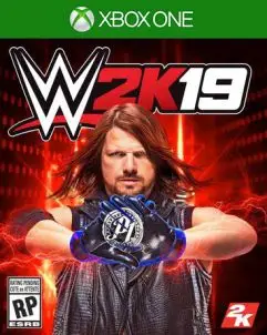 Capa de WWE 2K19
