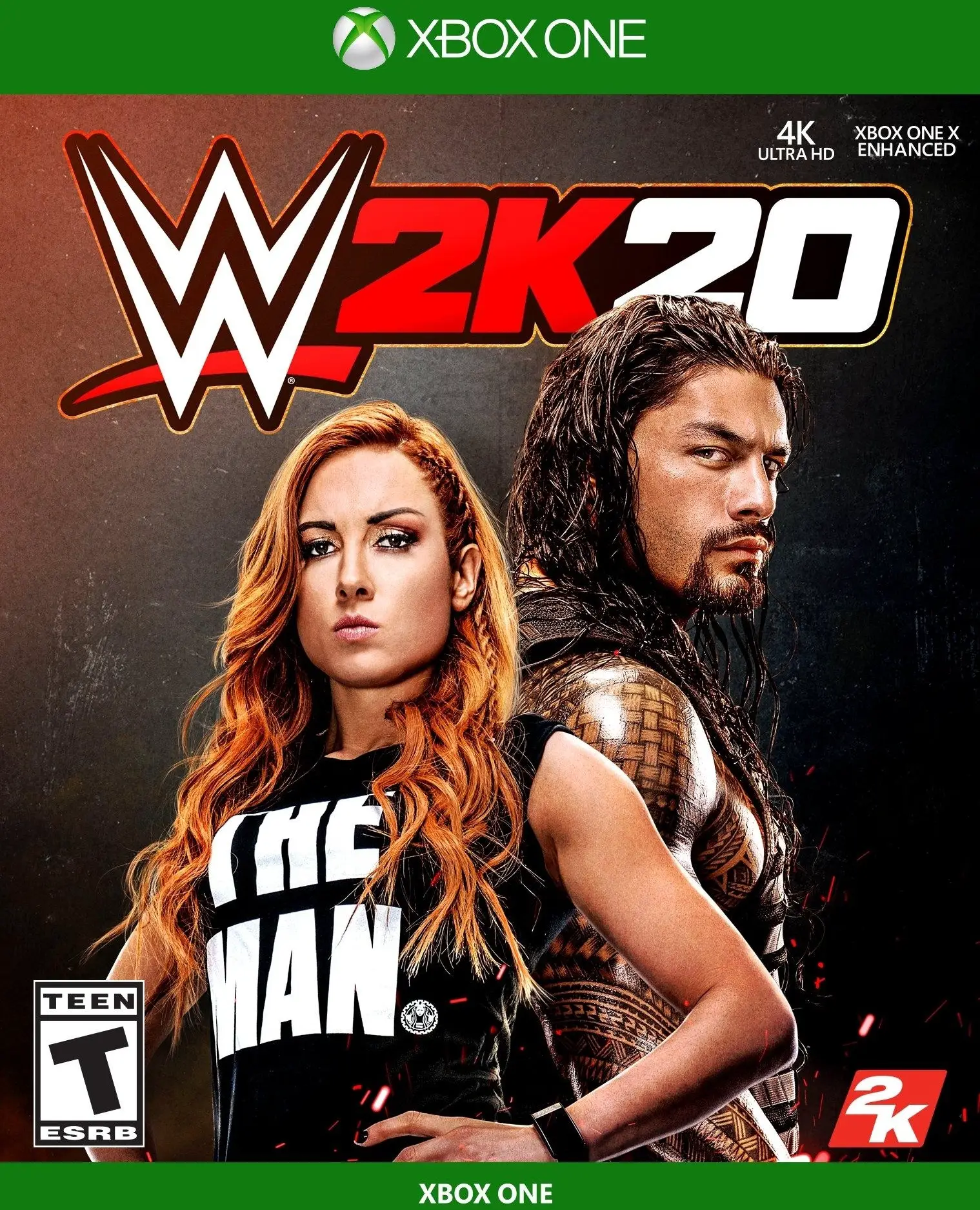 Capa de WWE 2K20