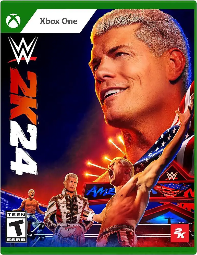 Capa de WWE 2K24