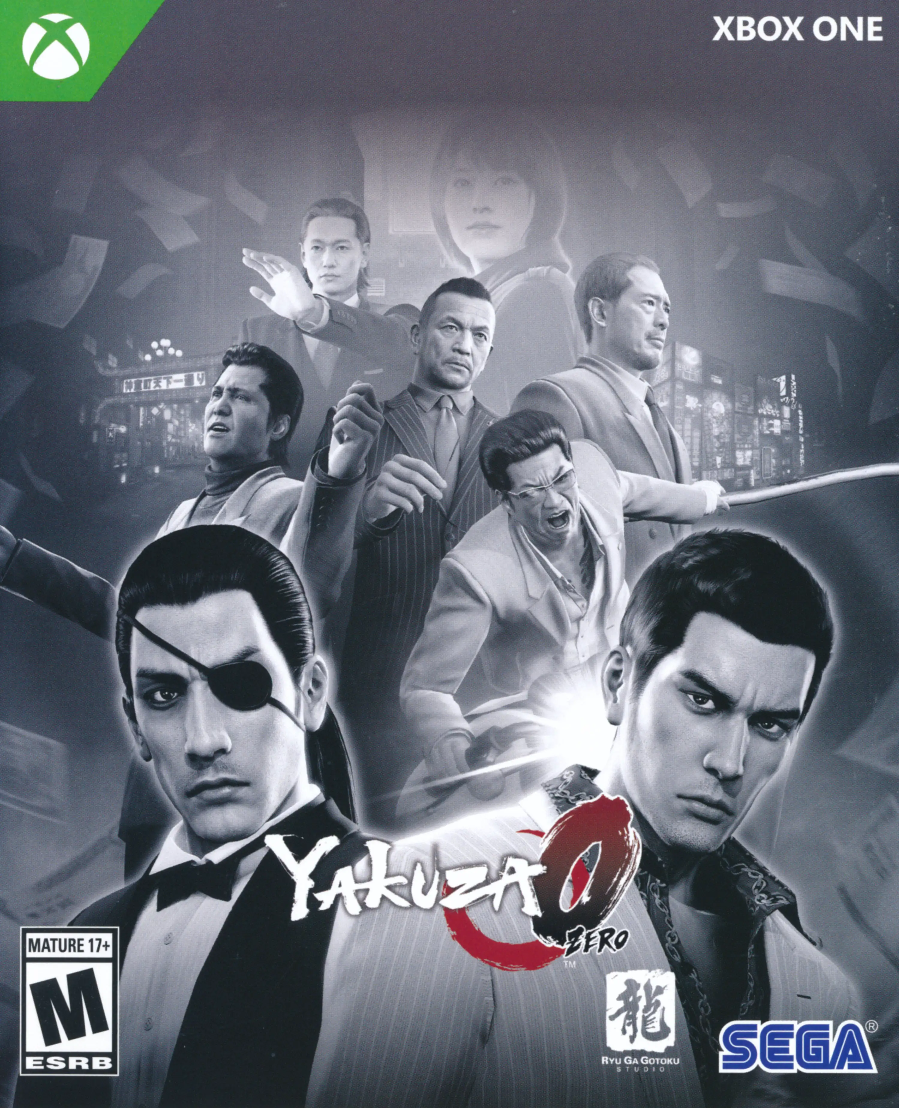 Capa de Yakuza 0
