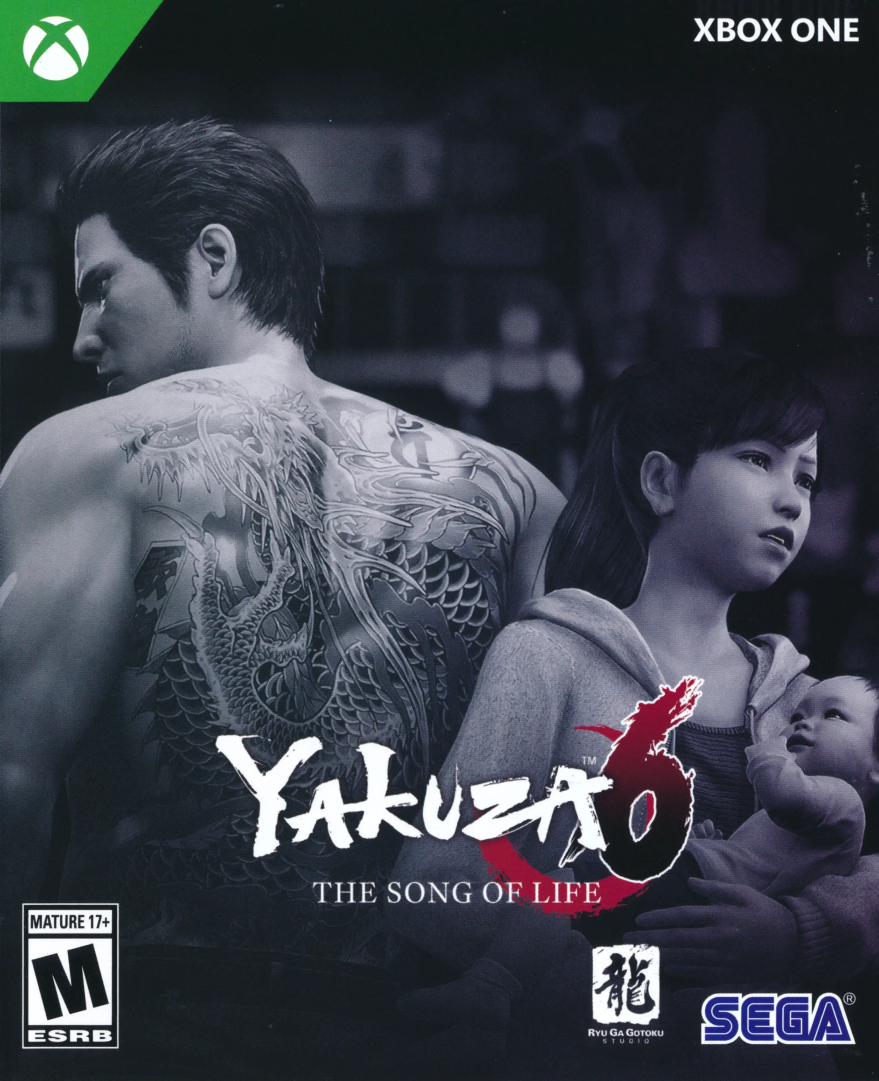 Capa de Yakuza 6: The Song of Life