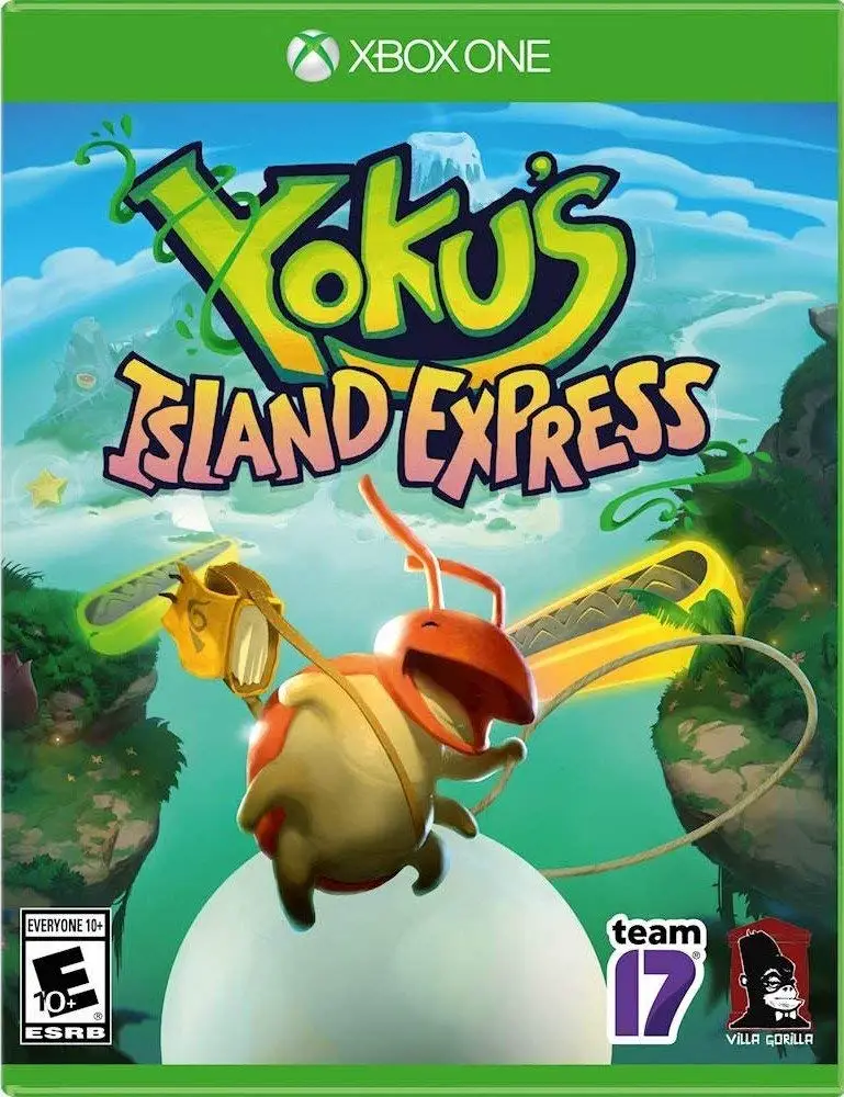 Capa de Yoku's Island Express