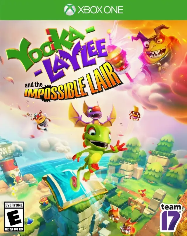 Capa de Yooka-Laylee and the Impossible Lair