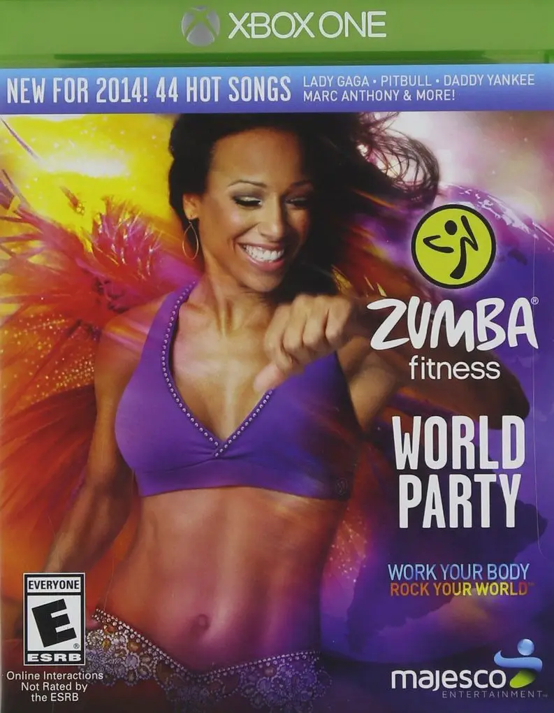 Capa de Zumba Fitness World Party