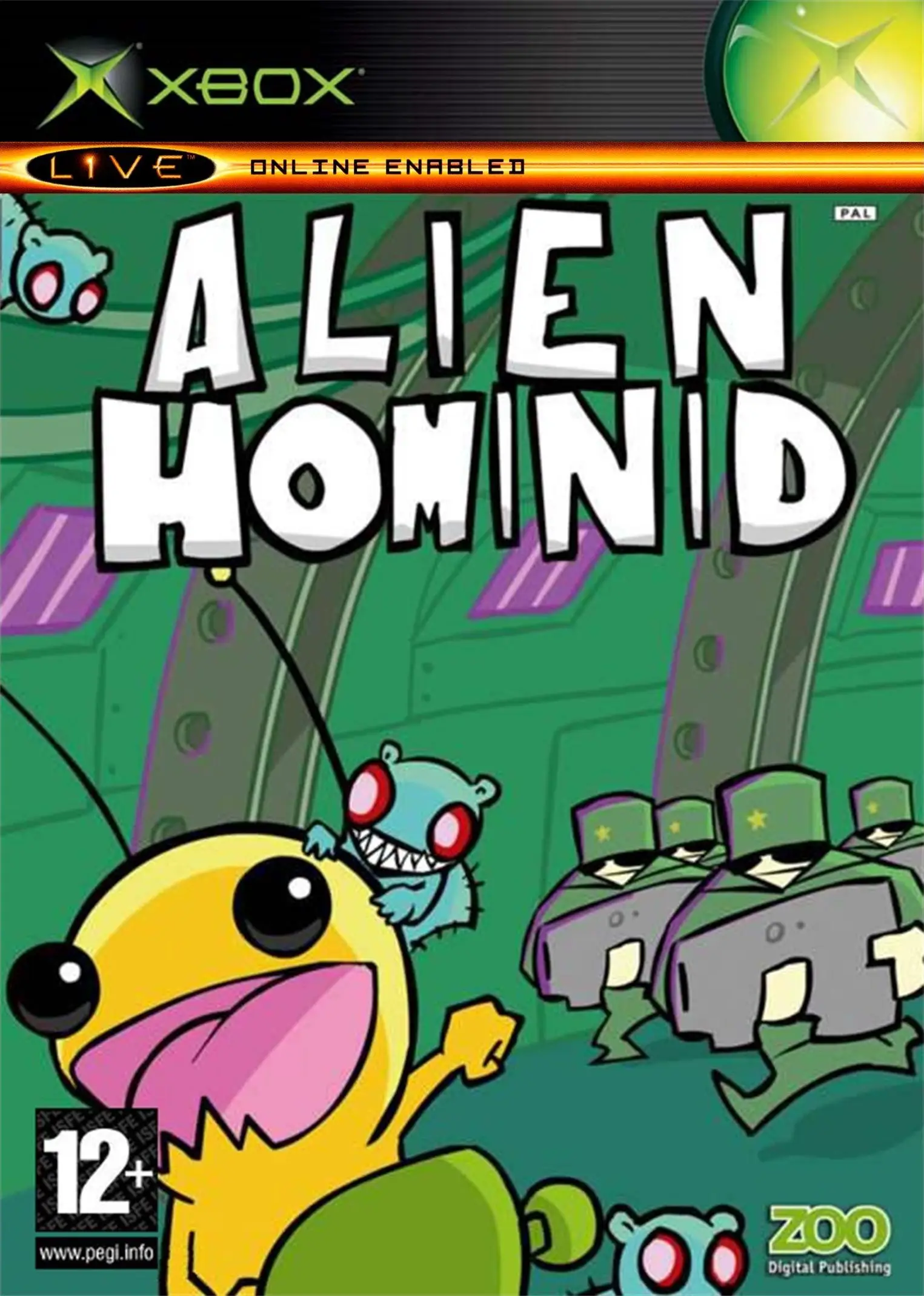 Capa de Alien Hominid