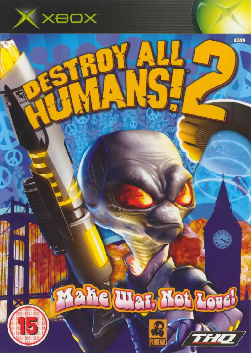 Capa de Destroy All Humans 2