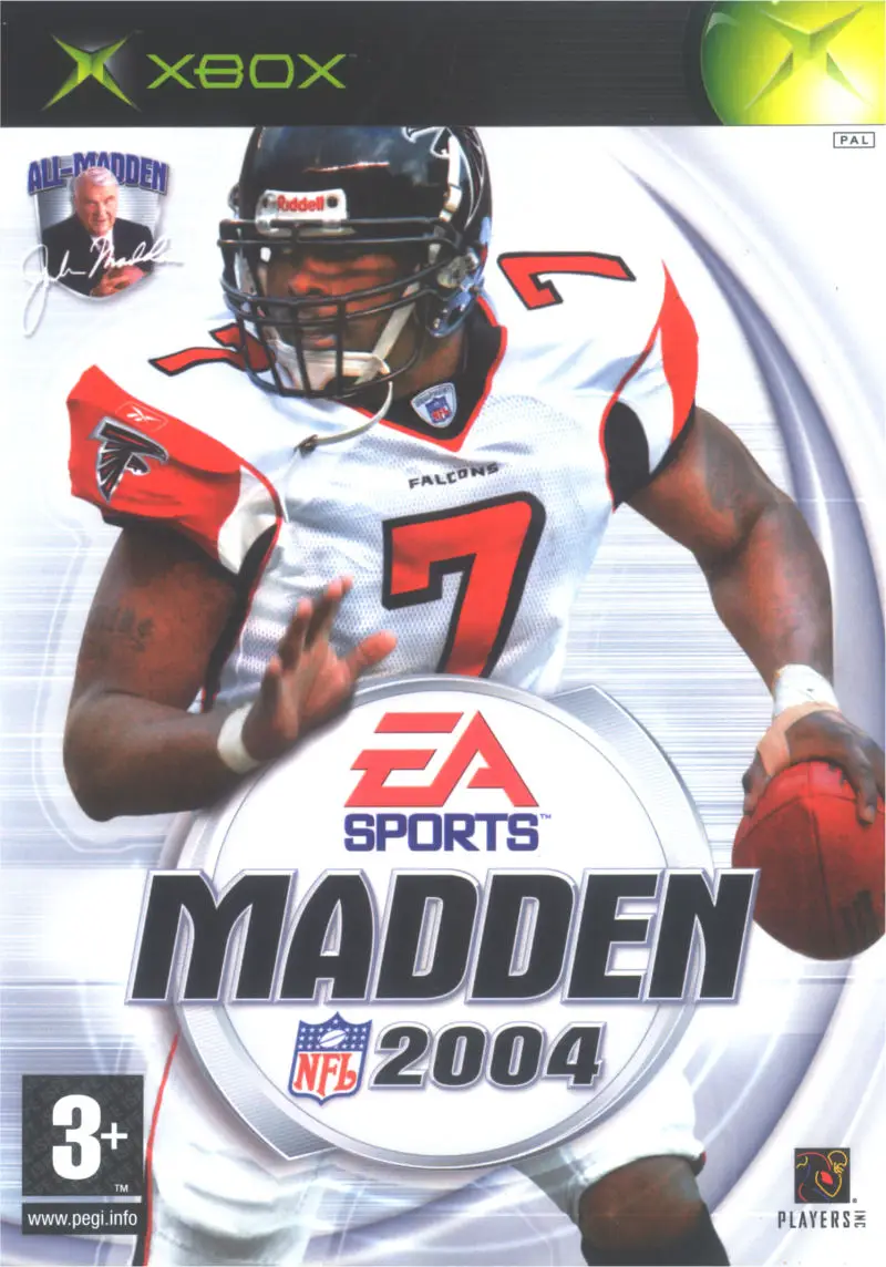 Capa de Madden NFL 2004