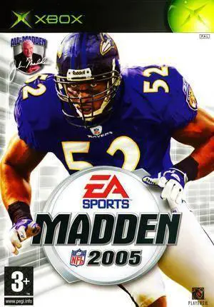 Capa de Madden NFL 2005