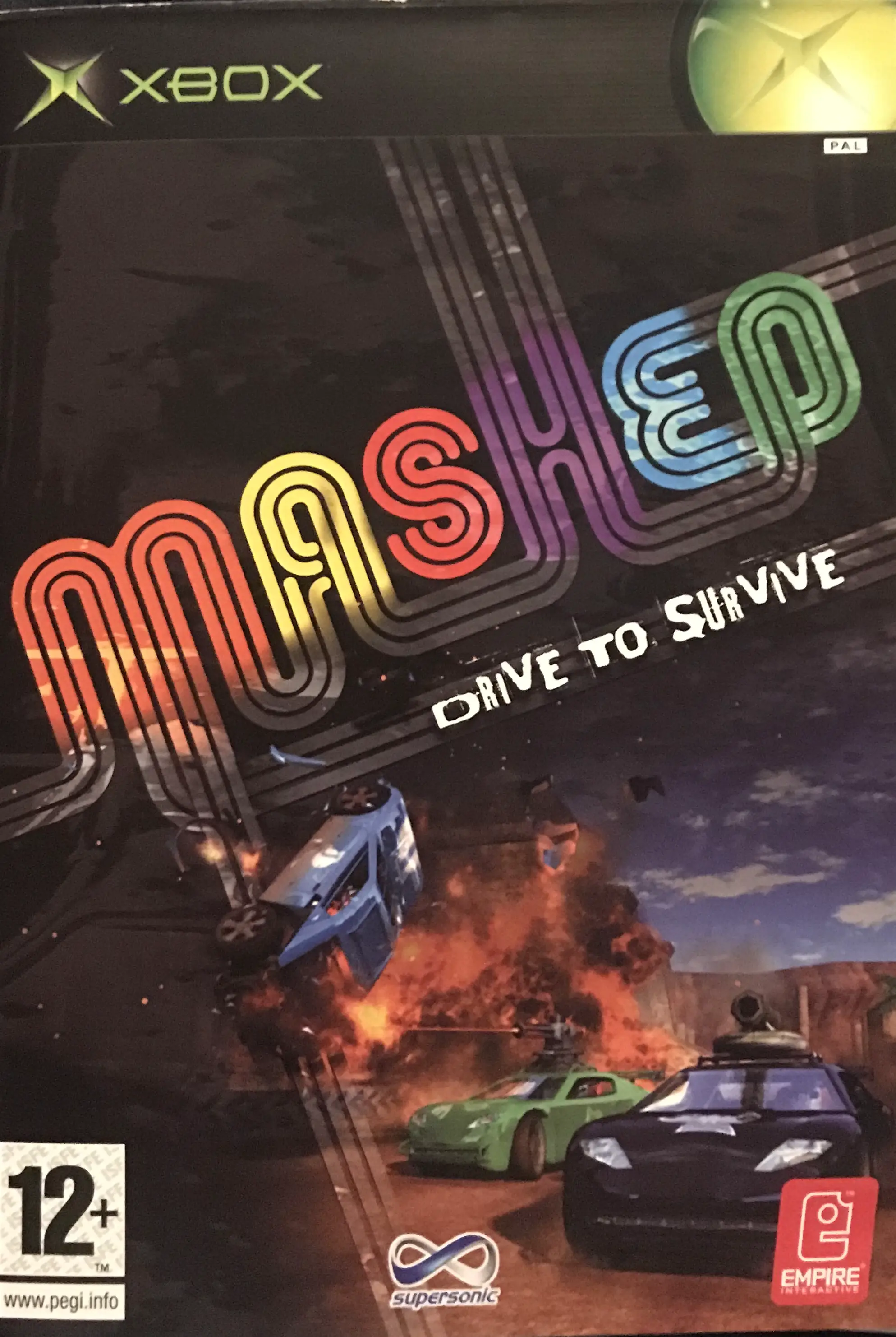 Capa de Mashed: Drive to Survive
