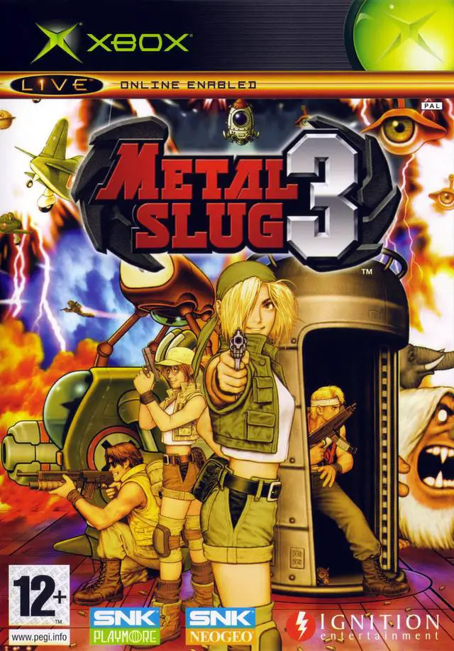 Capa de Metal Slug 3