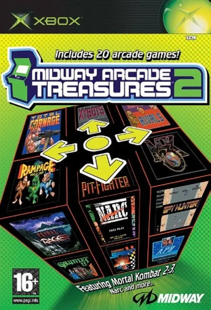 Capa de Midway Arcade Treasures 2