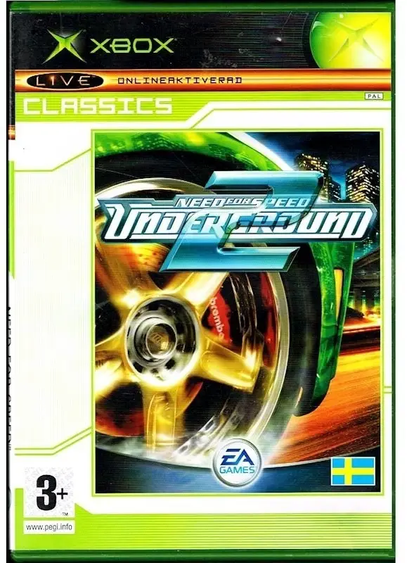Capa de Need For Speed Underground 2 [Classics]