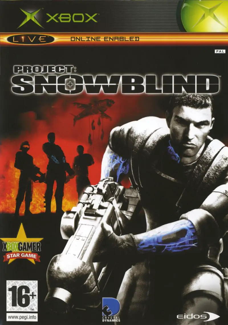 Capa de Project Snowblind
