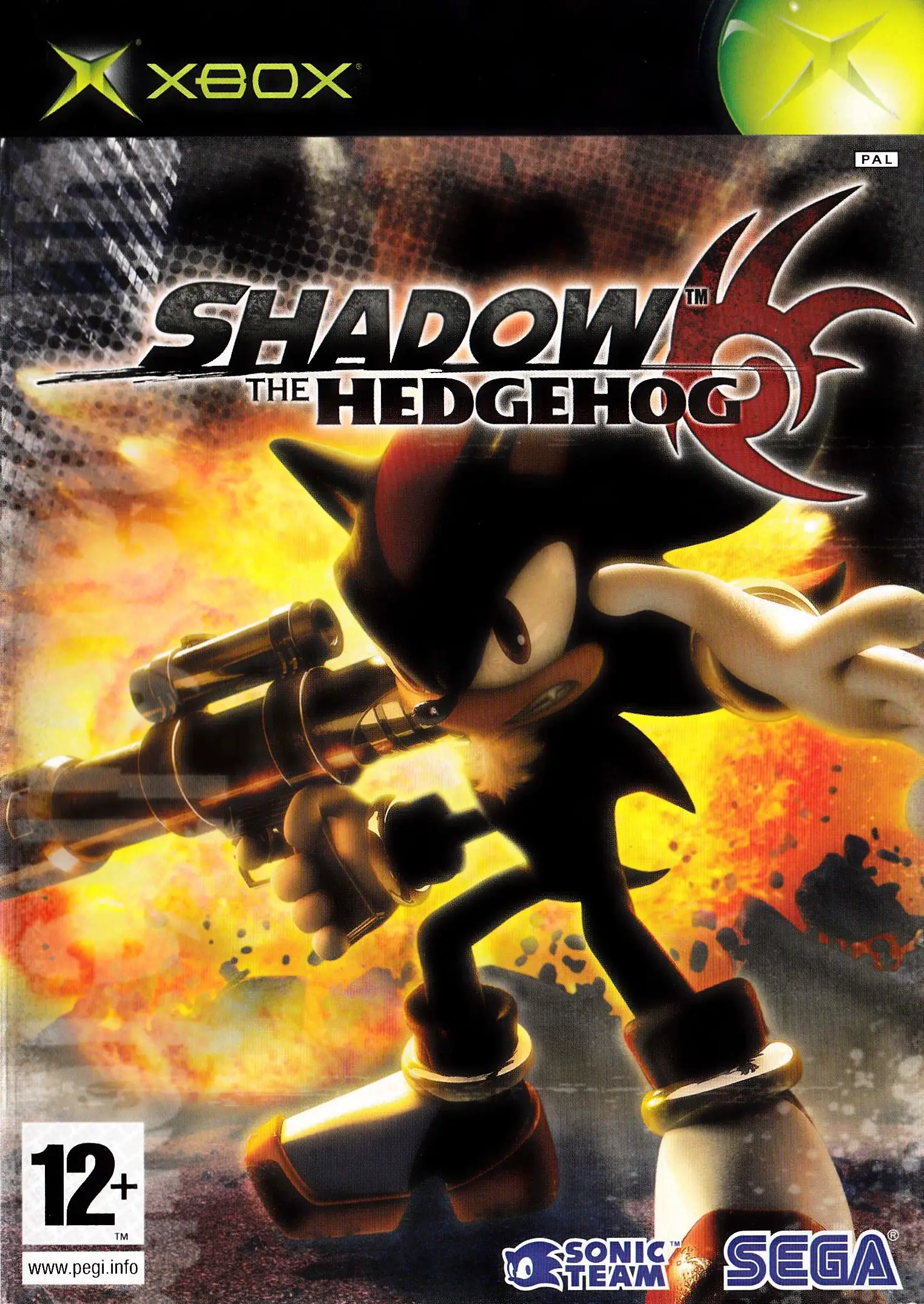 Capa de Shadow the Hedgehog