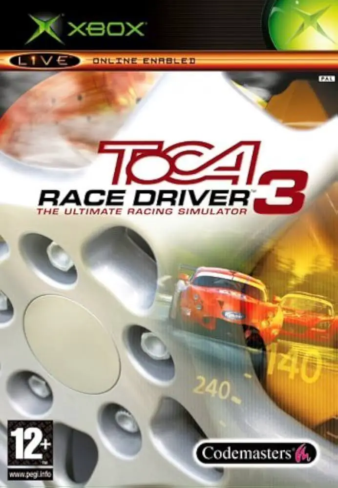 Capa de TOCA Race Driver 3