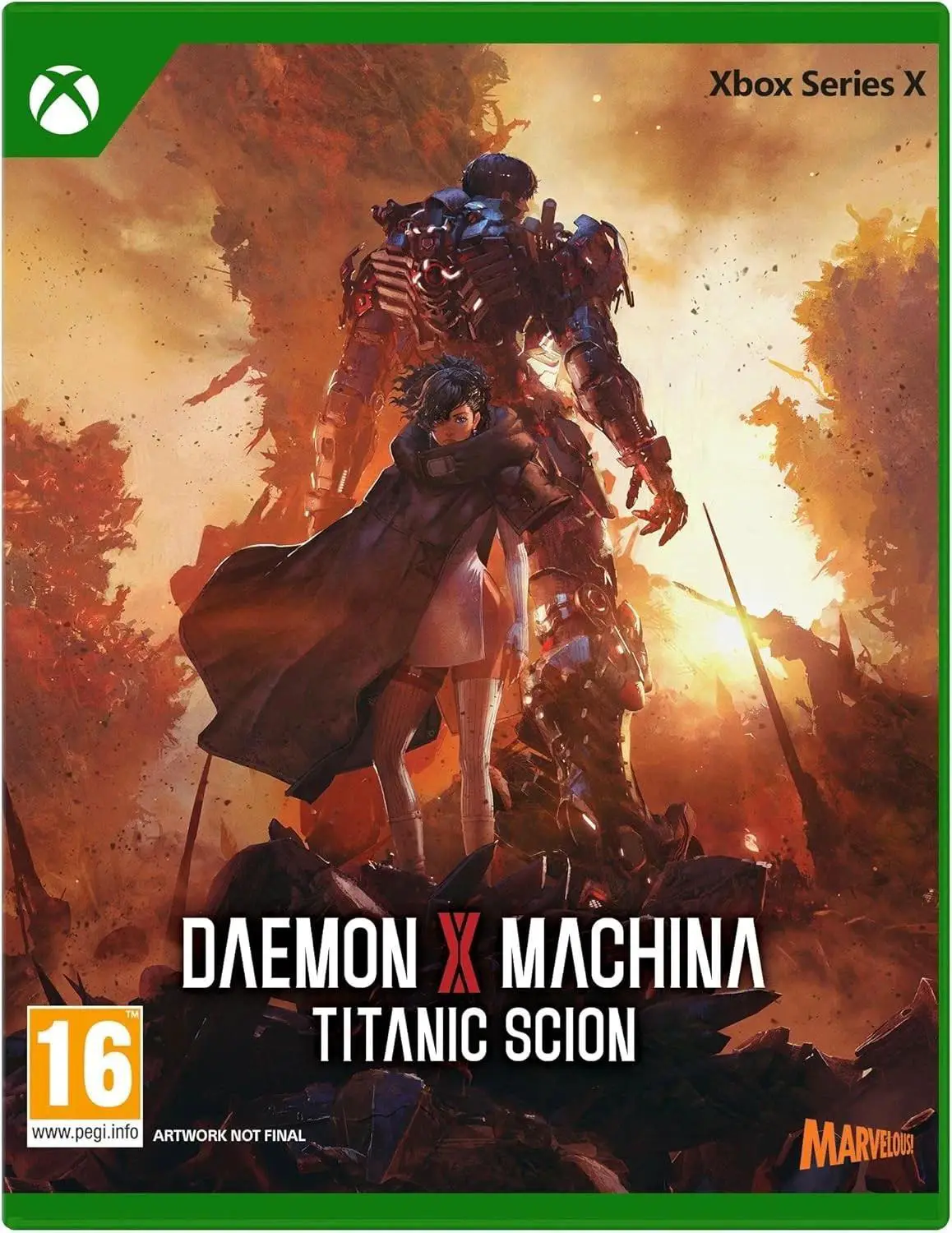 Capa de Daemon X Machina: Titanic Scion